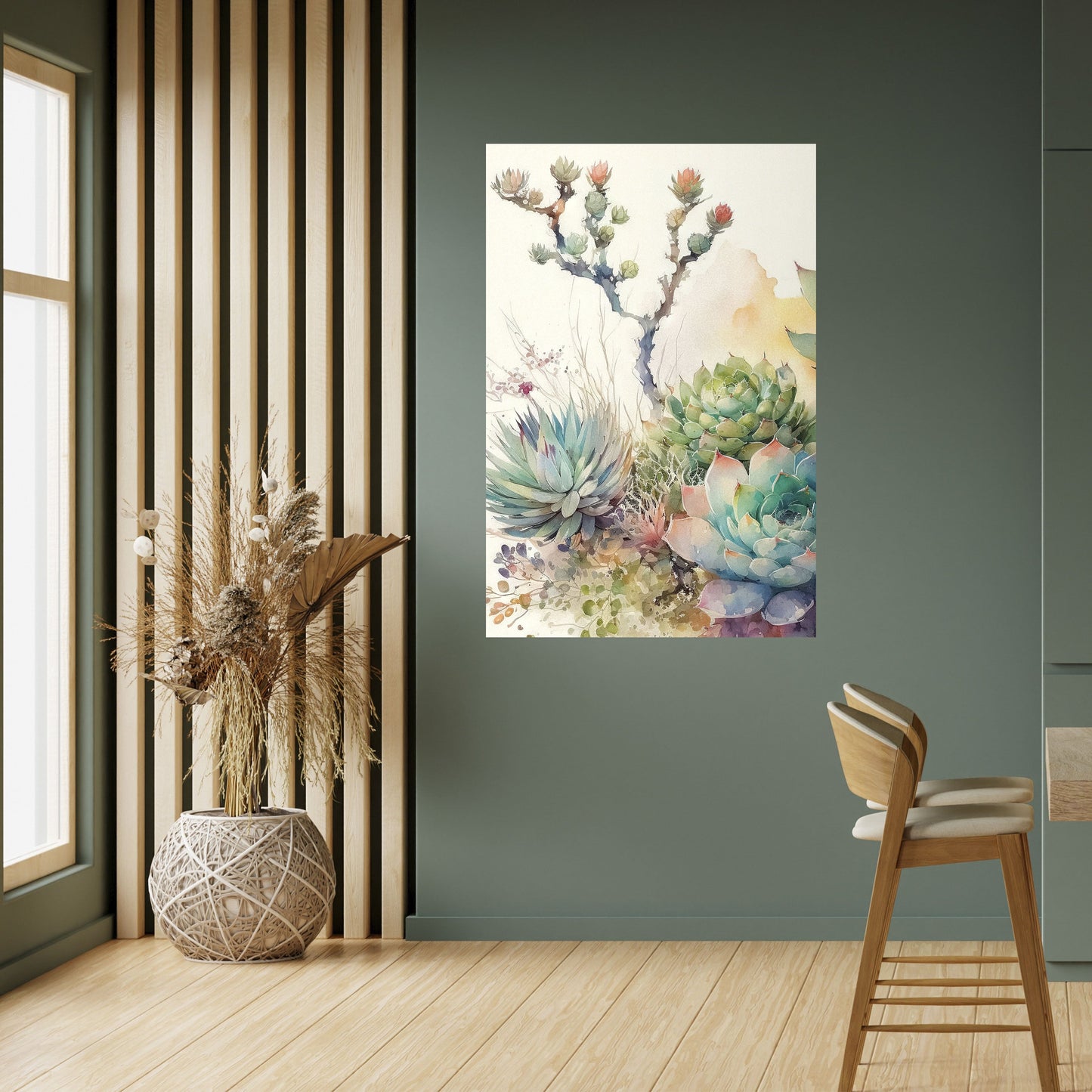 Poster verticale staccabile e attaccabile SECRET GARDEN