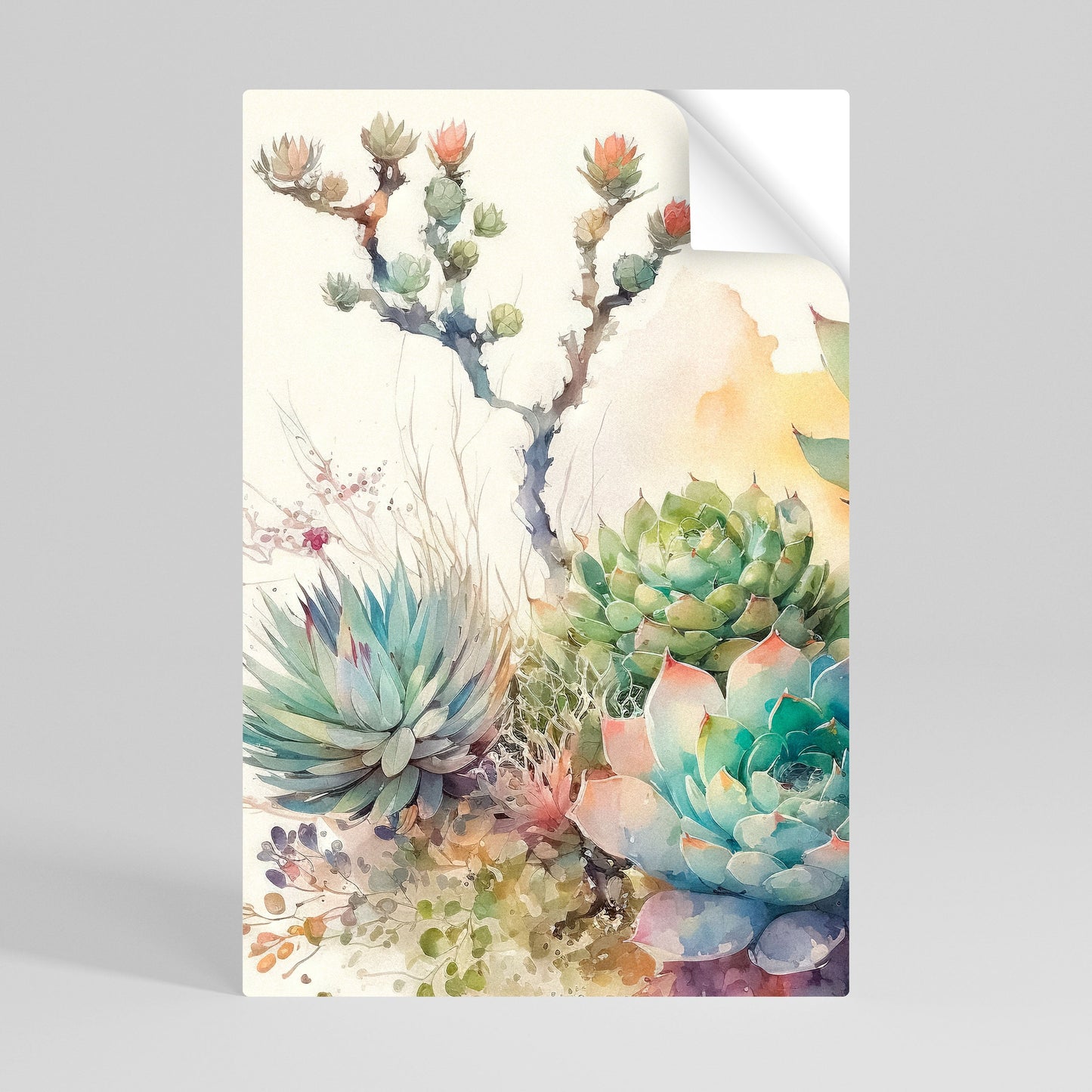Poster verticale staccabile e attaccabile SECRET GARDEN