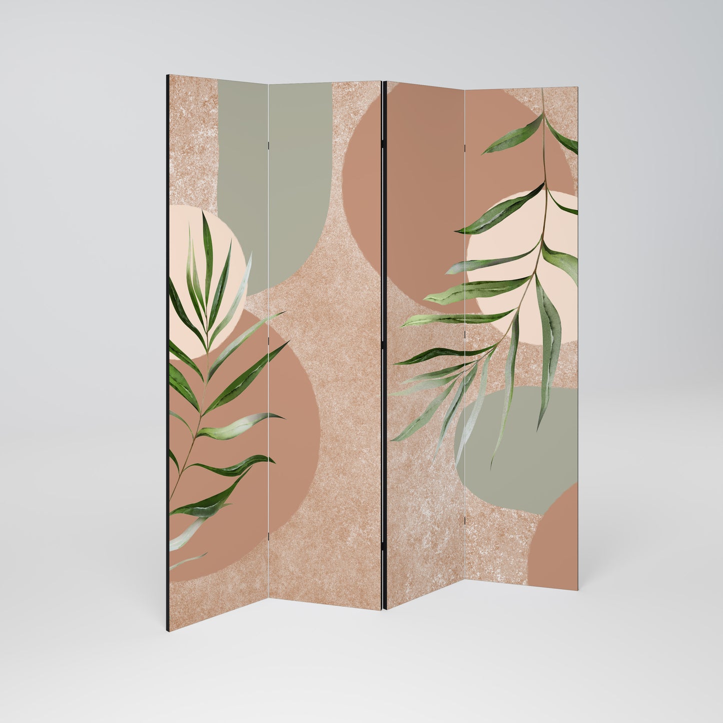 SENSUAL NATURE'S TAPESTRY - Divisorio decorativo per ambienti a 4 pannelli