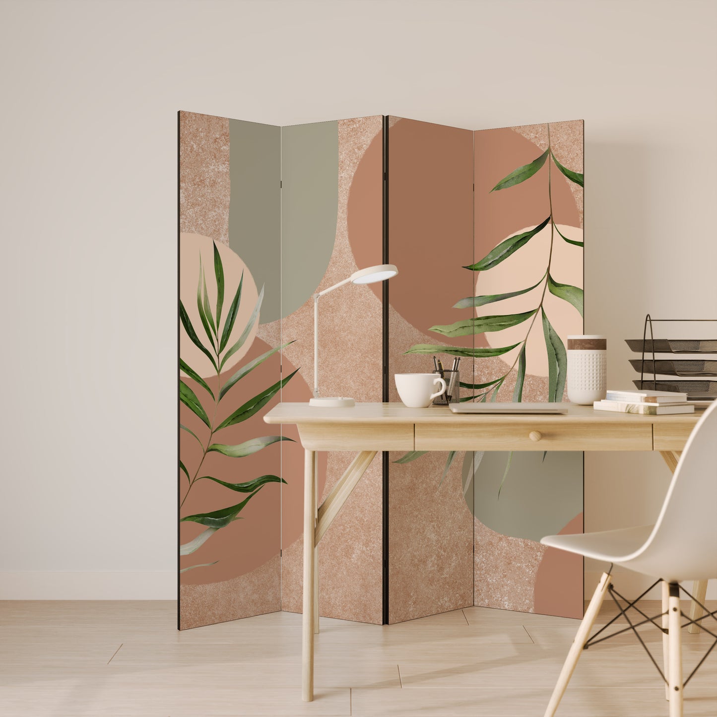 SENSUAL NATURE'S TAPESTRY - Divisorio decorativo per ambienti a 4 pannelli