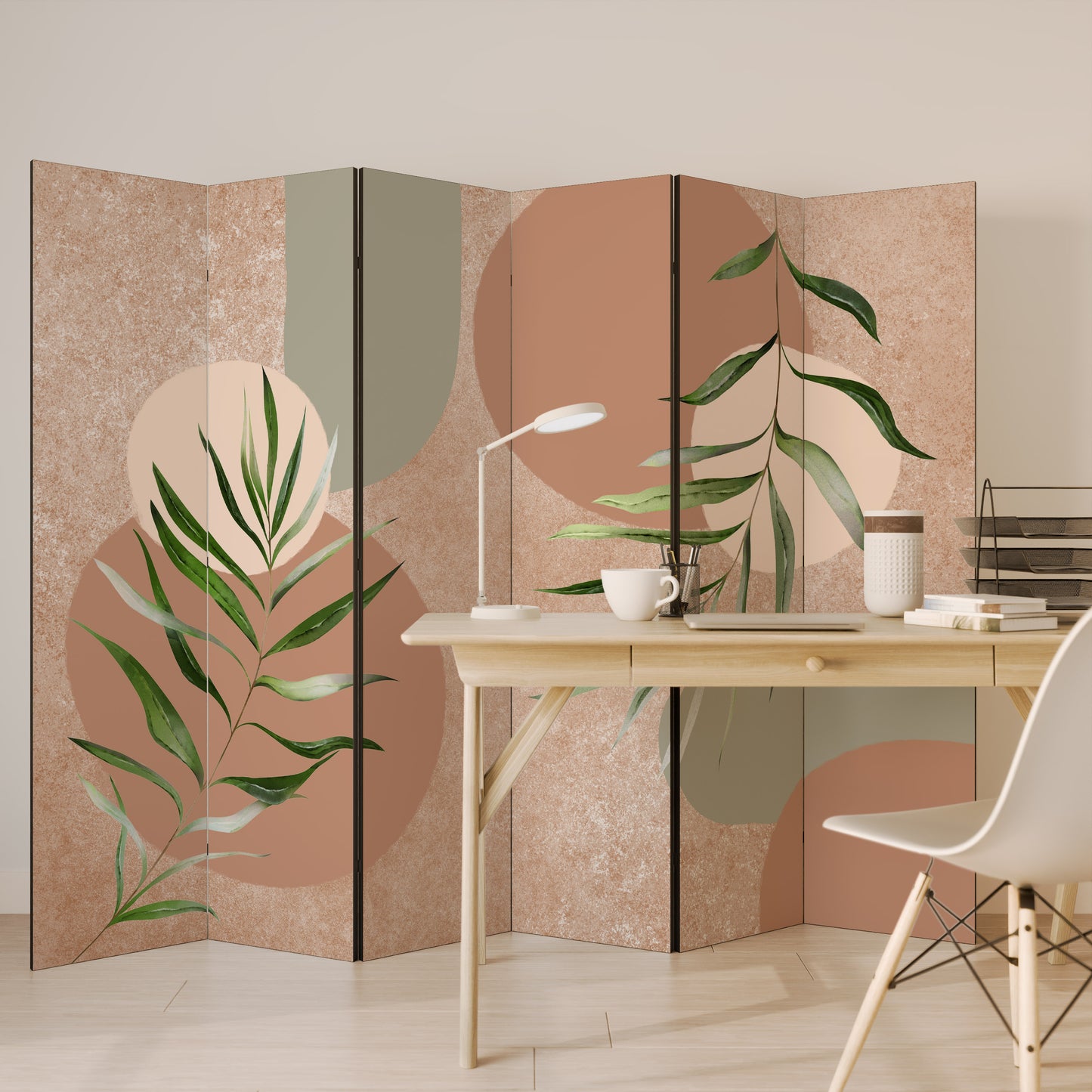 SENSUAL NATURE'S TAPESTRY - Divisorio decorativo per ambienti a 6 pannelli