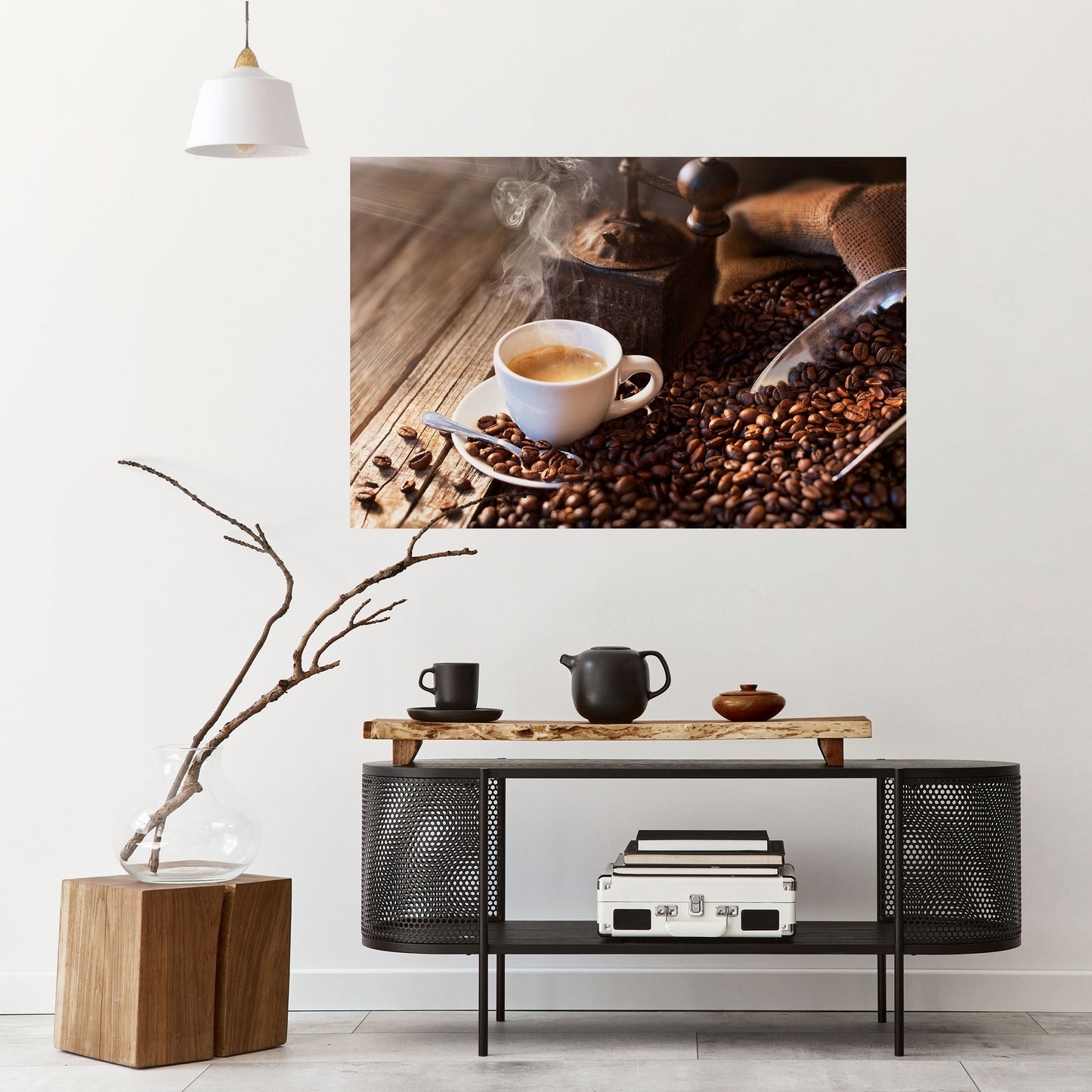 DELIZIA FUMO INFUSIONE Poster orizzontale staccabile e attaccabile