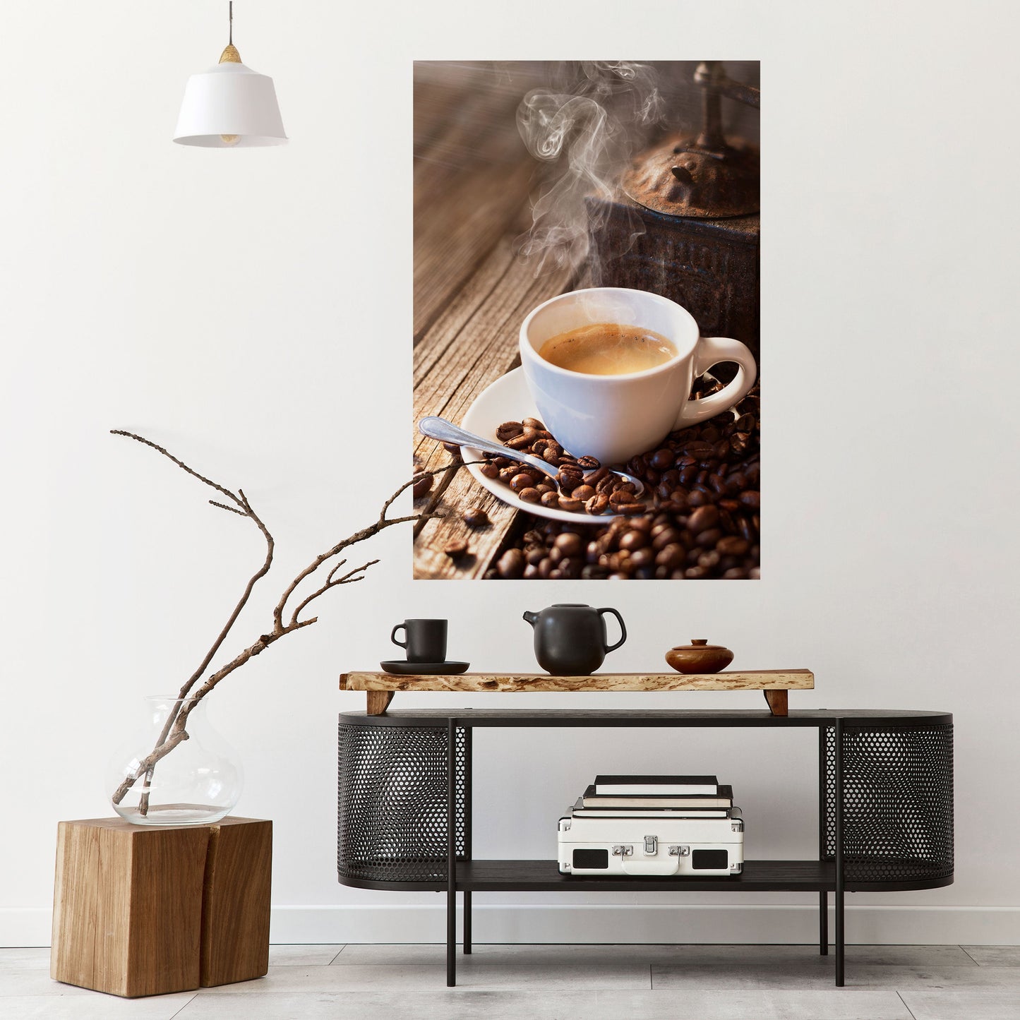 DELIZIA FUMO INFUSIONE Poster verticale staccabile e attaccabile