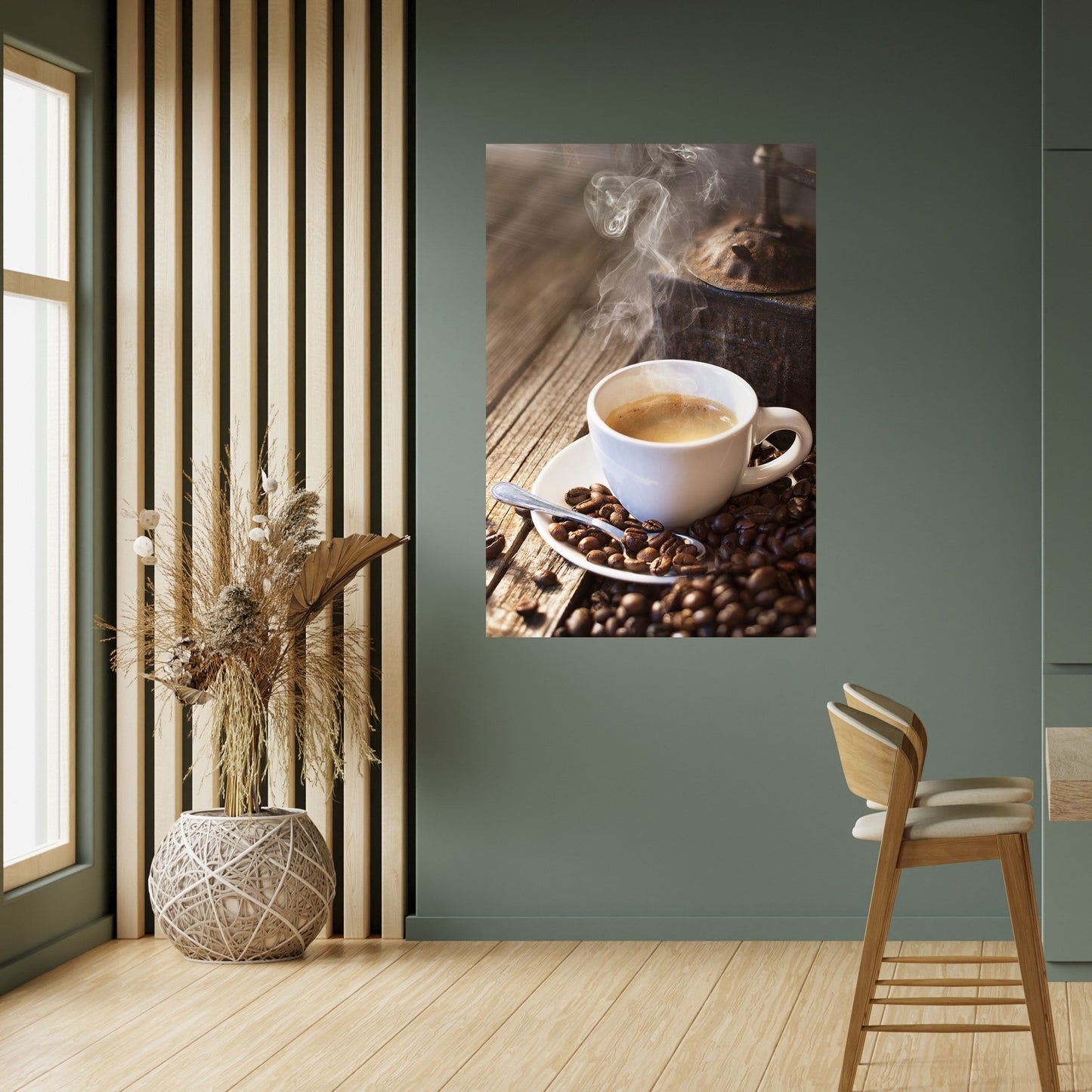 DELIZIA FUMO INFUSIONE Poster verticale staccabile e attaccabile