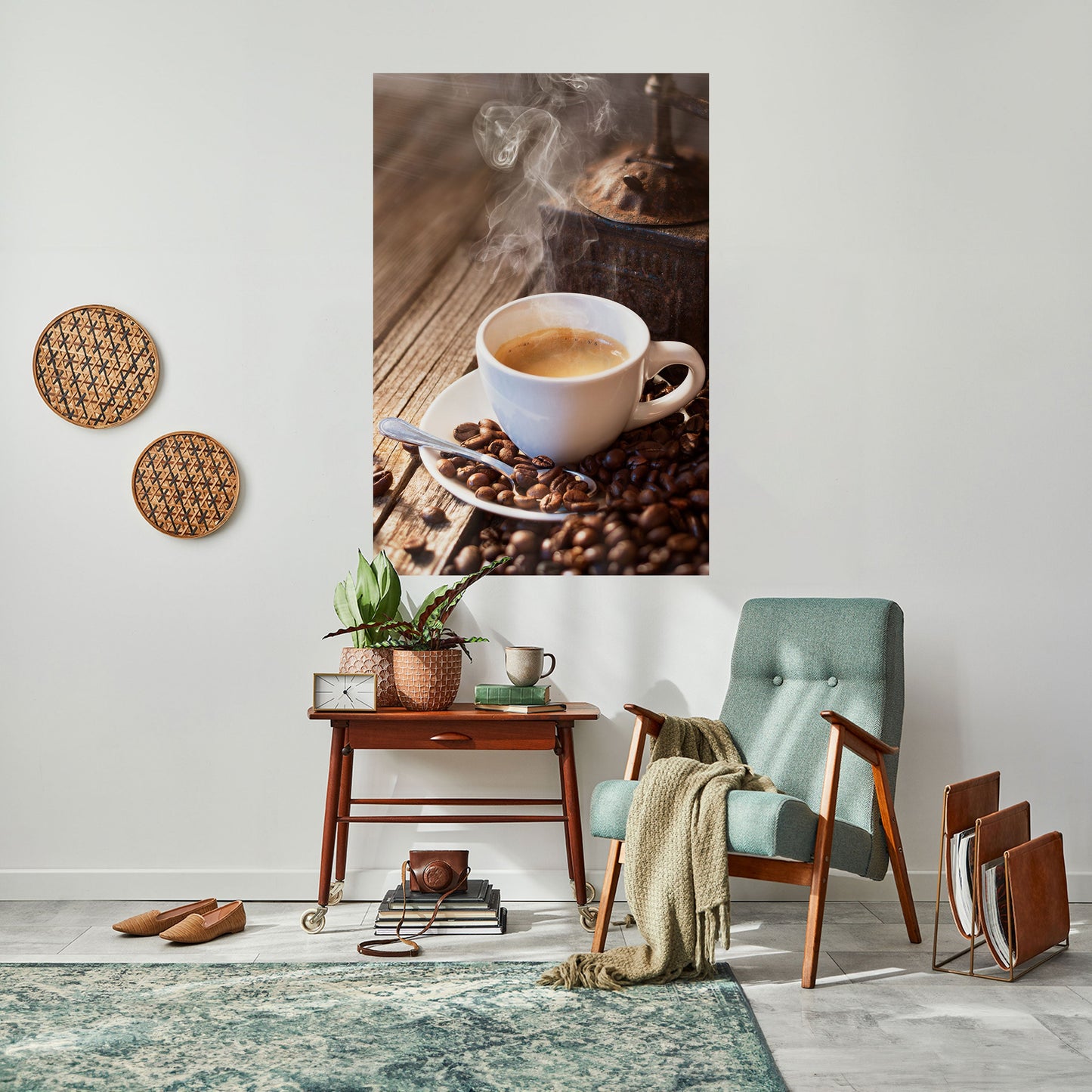 DELIZIA FUMO INFUSIONE Poster verticale staccabile e attaccabile