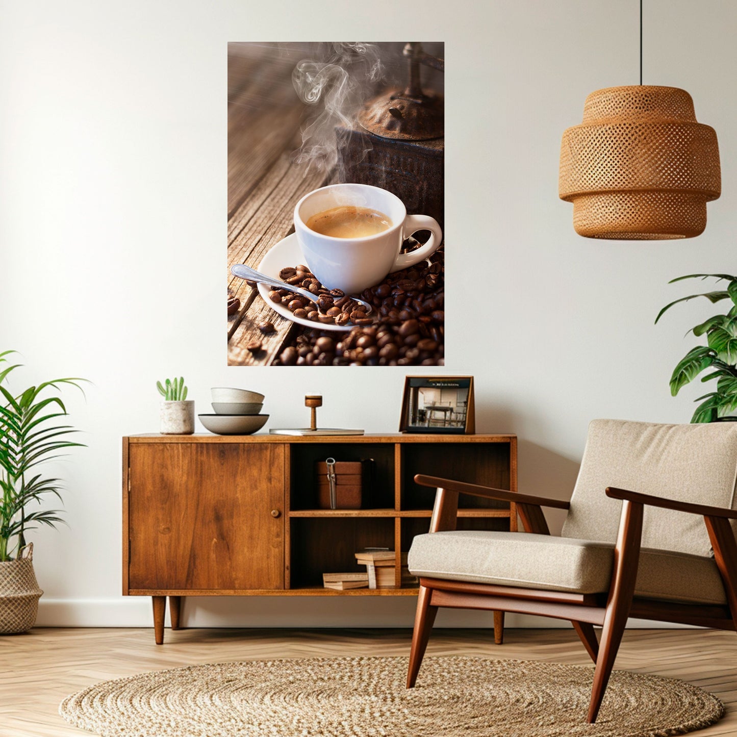 DELIZIA FUMO INFUSIONE Poster verticale staccabile e attaccabile