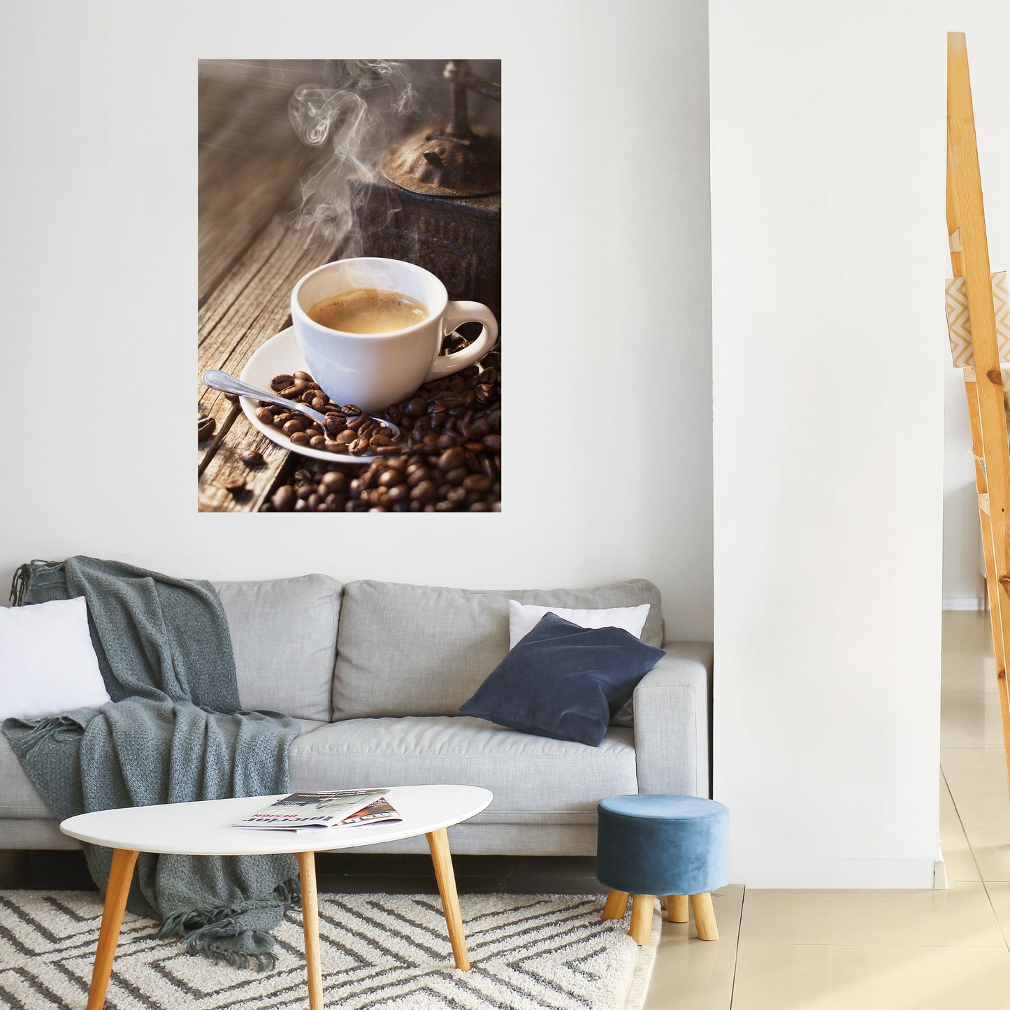 DELIZIA FUMO INFUSIONE Poster verticale staccabile e attaccabile