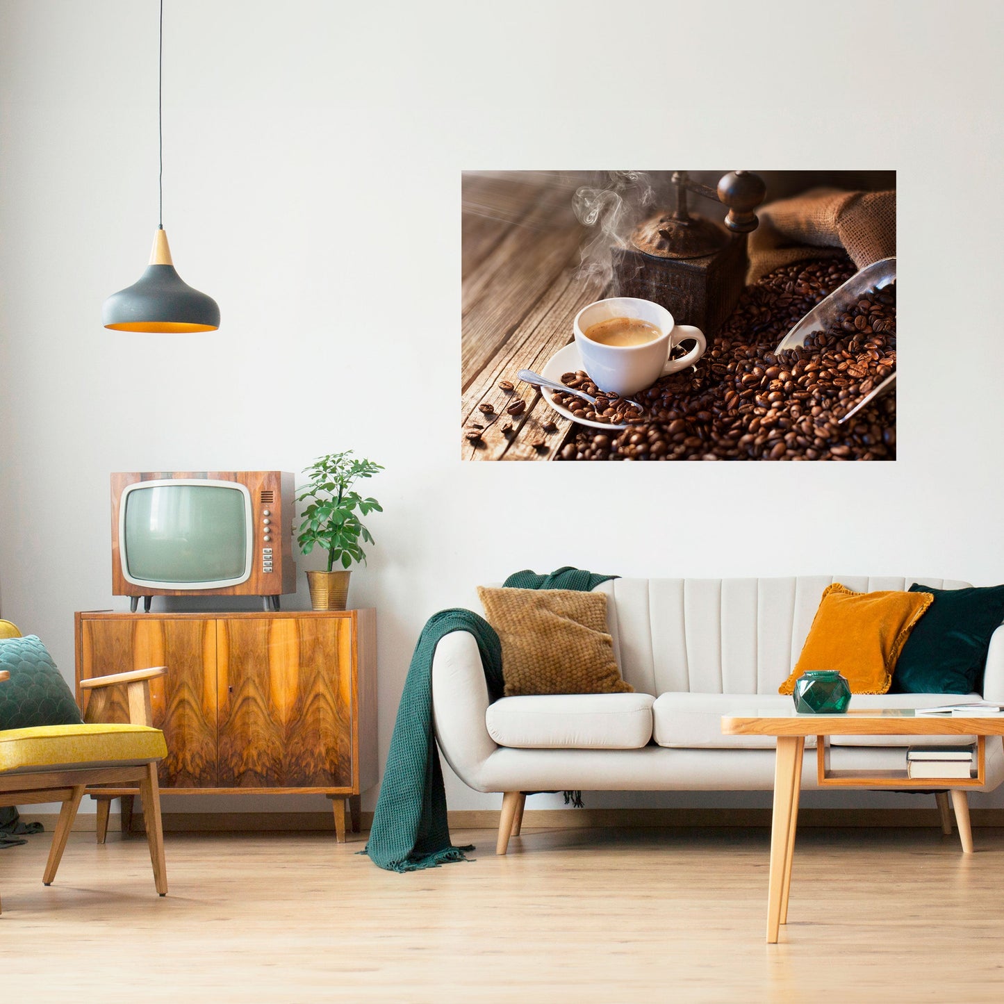DELIZIA FUMO INFUSIONE Poster orizzontale staccabile e attaccabile