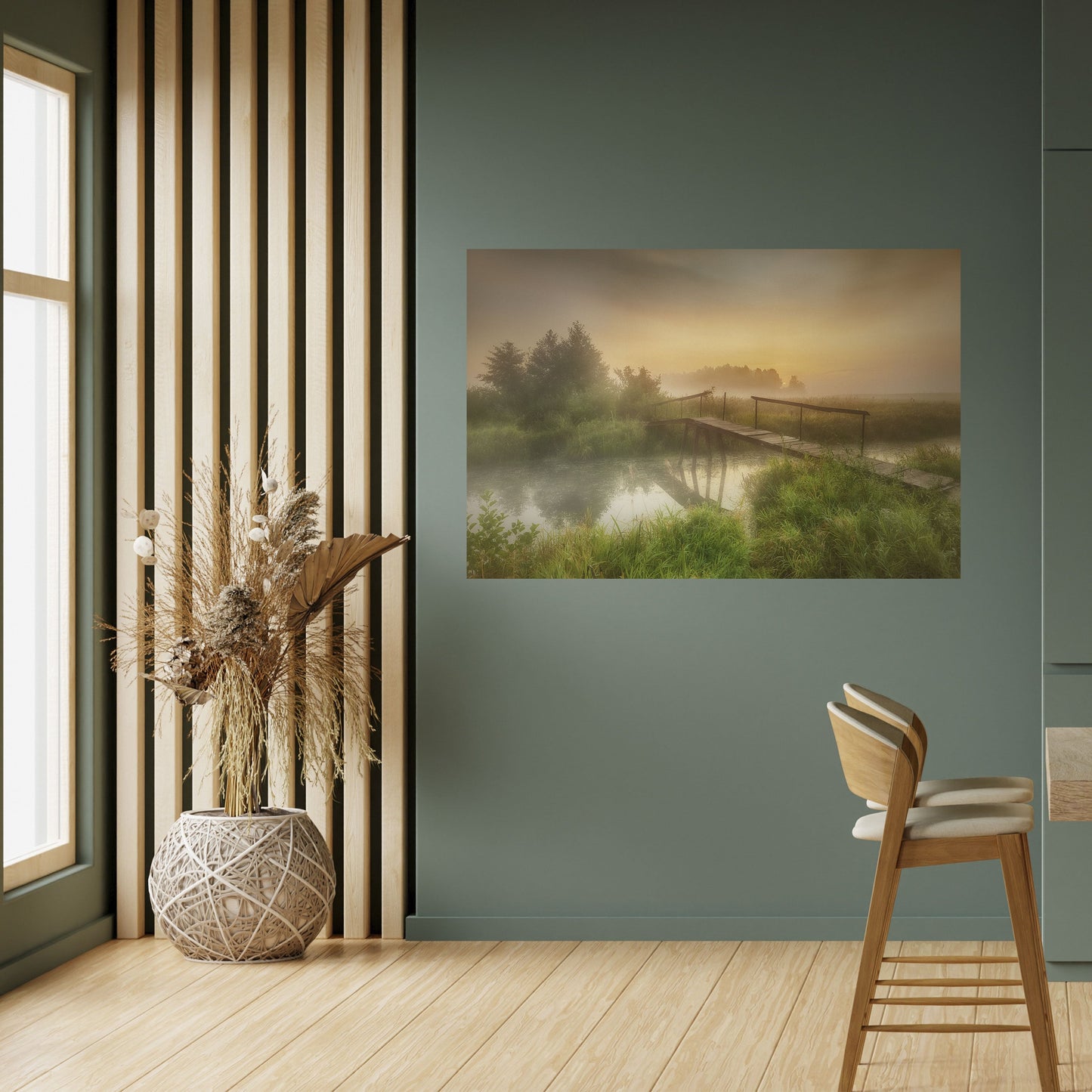 DREAMY HAZE Poster orizzontale staccabile e attaccabile