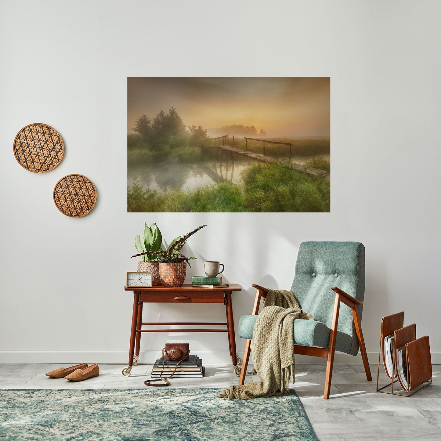 DREAMY HAZE Poster orizzontale staccabile e attaccabile