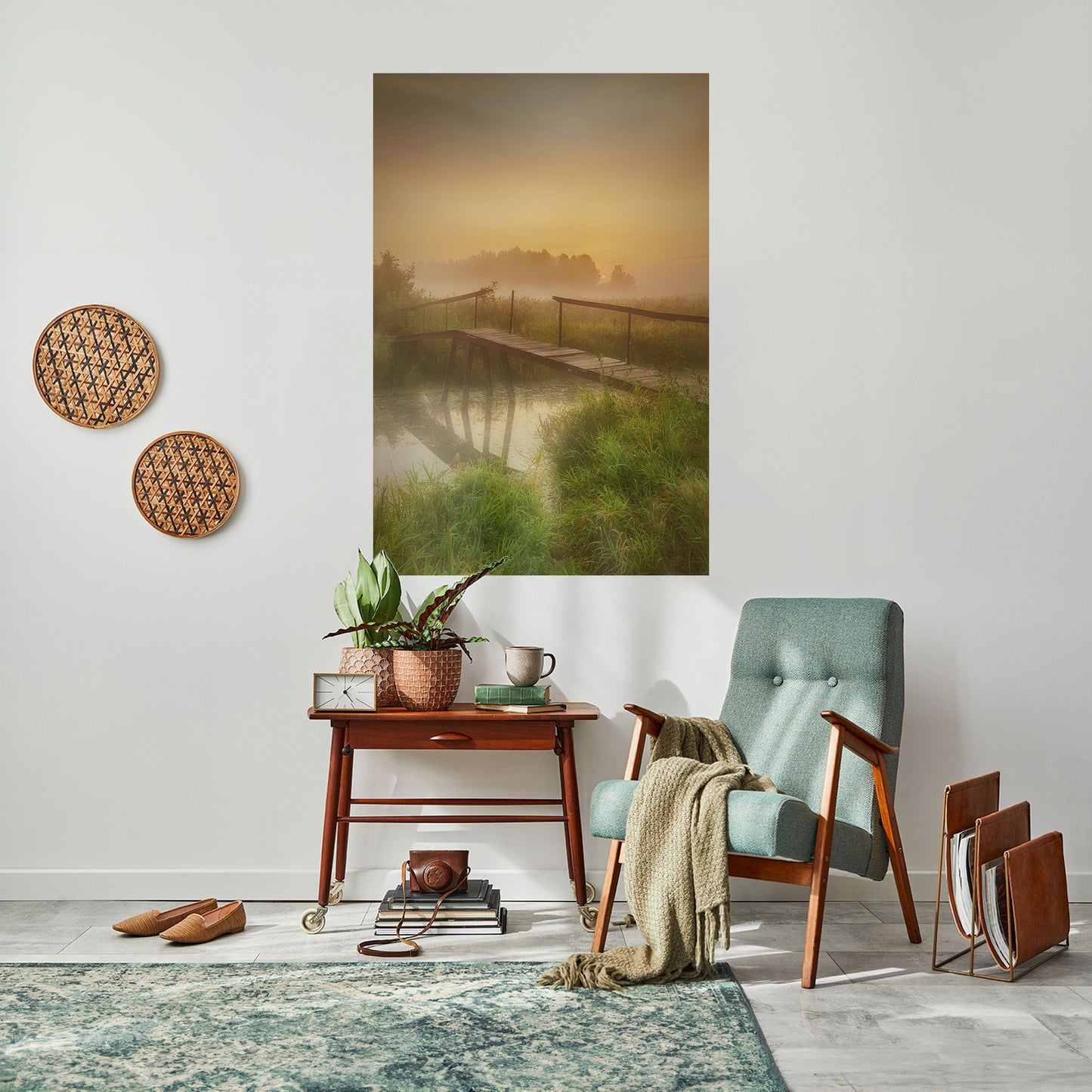 DREAMY HAZE Poster verticale staccabile e attaccabile