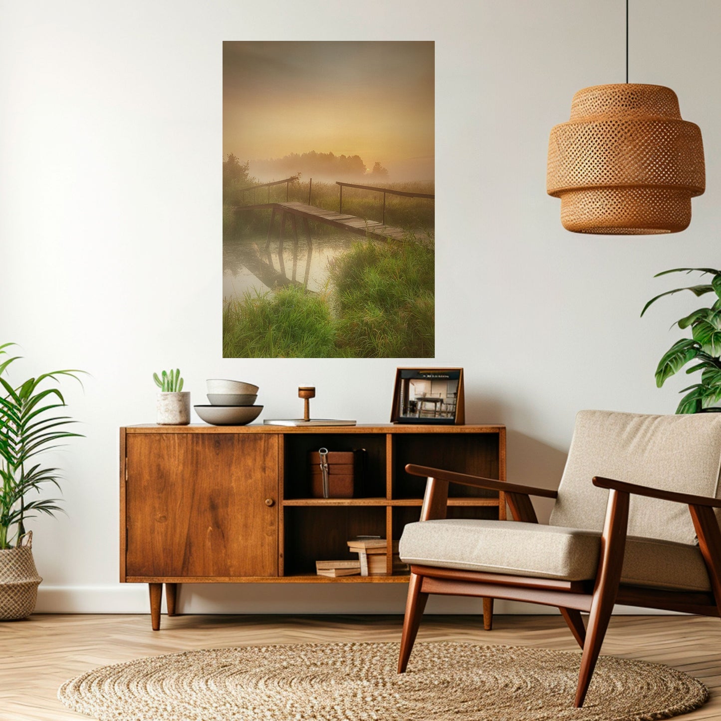 DREAMY HAZE Poster verticale staccabile e attaccabile