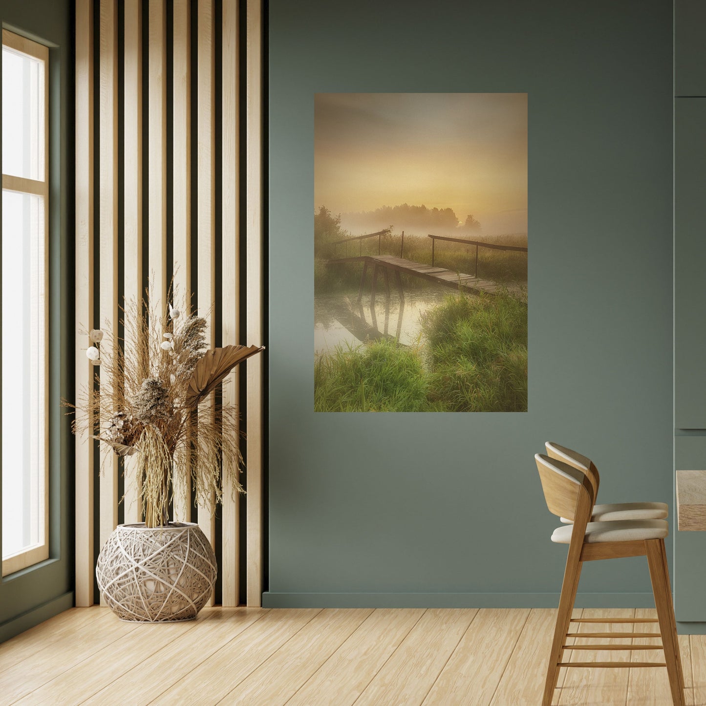 DREAMY HAZE Poster verticale staccabile e attaccabile