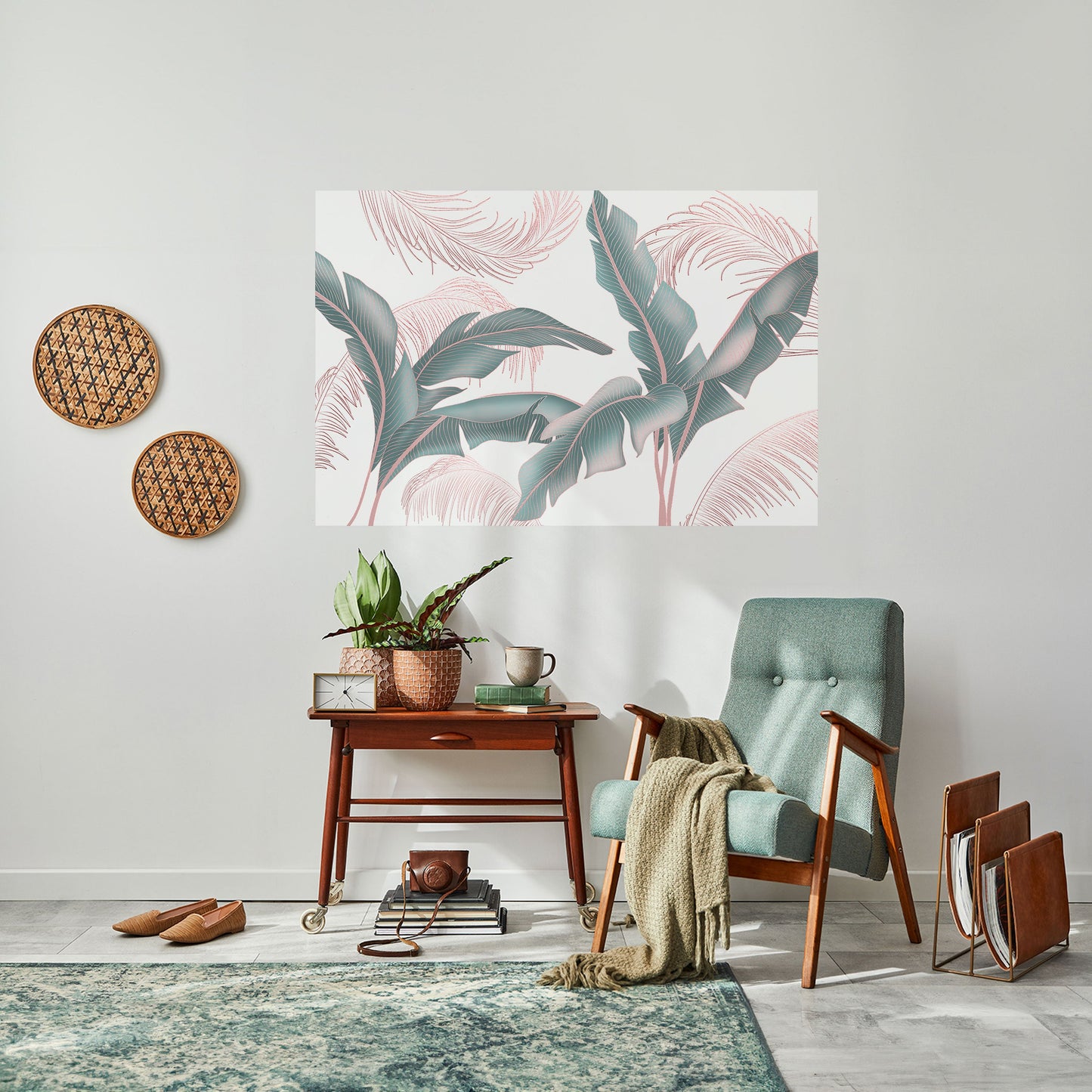 DELICATE BLISS Poster orizzontale staccabile e attaccabile