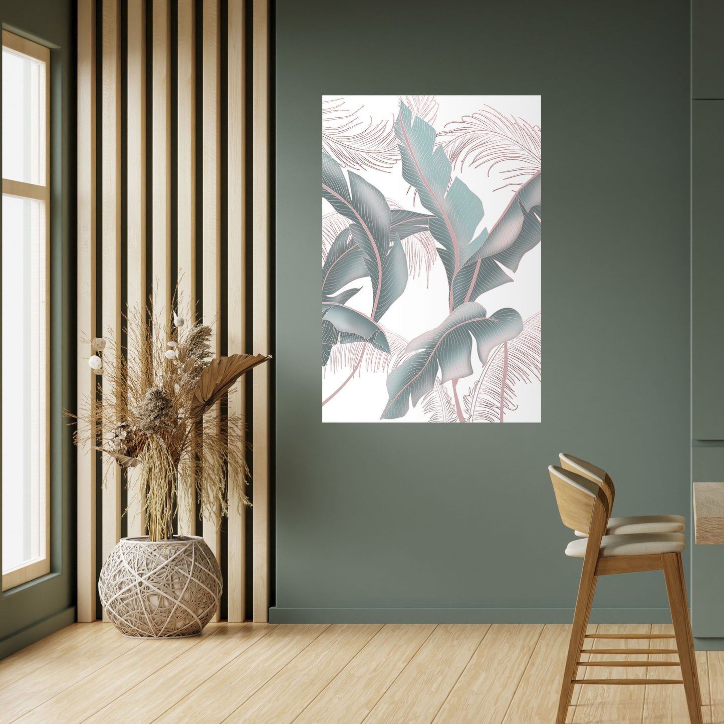 DELICATE BLISS Poster verticale staccabile e attaccabile