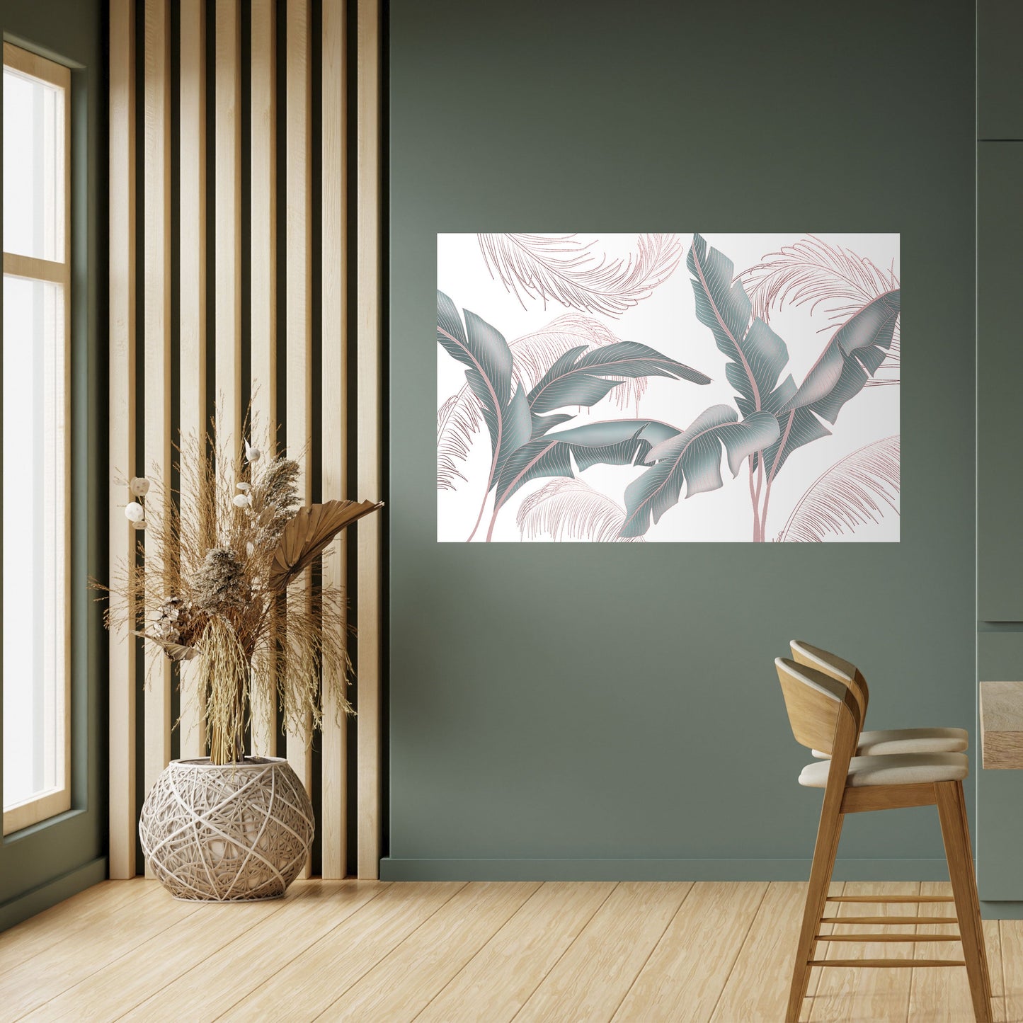 DELICATE BLISS Poster orizzontale staccabile e attaccabile