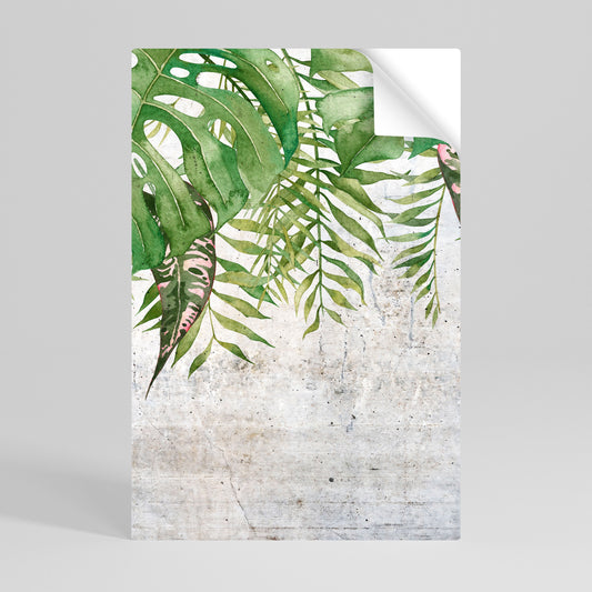 Poster verticale staccabile e attaccabile URBAN TROPICS