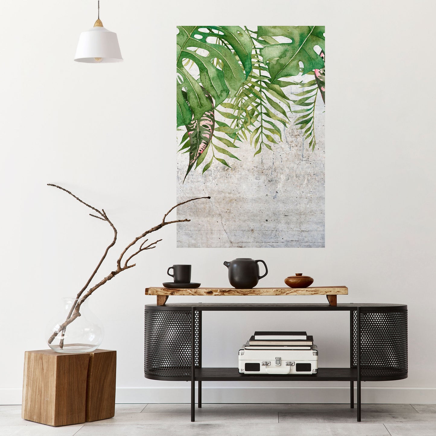 Poster verticale staccabile e attaccabile URBAN TROPICS