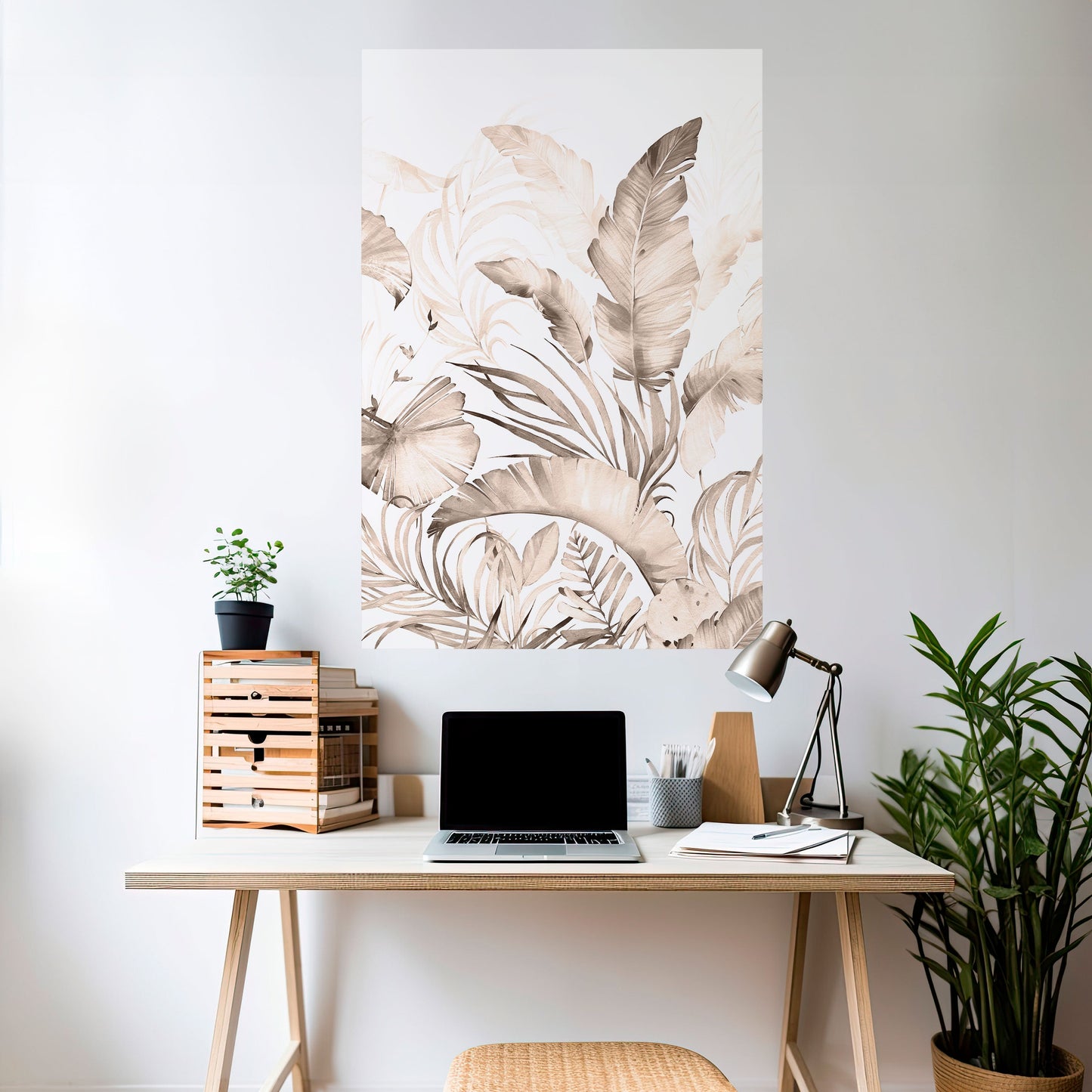 WILD TENDERNESS Poster verticale staccabile e attaccabile