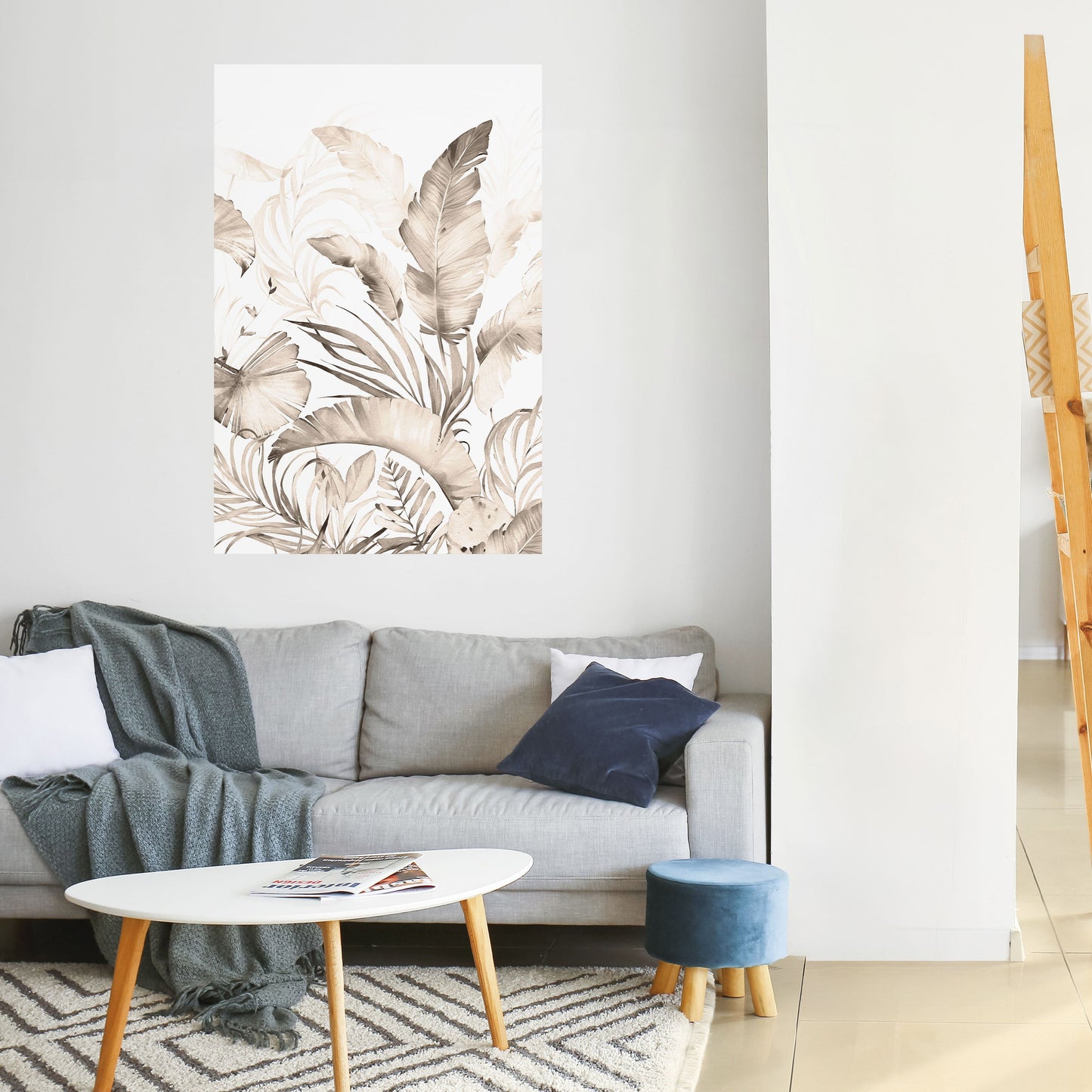 WILD TENDERNESS Poster verticale staccabile e attaccabile