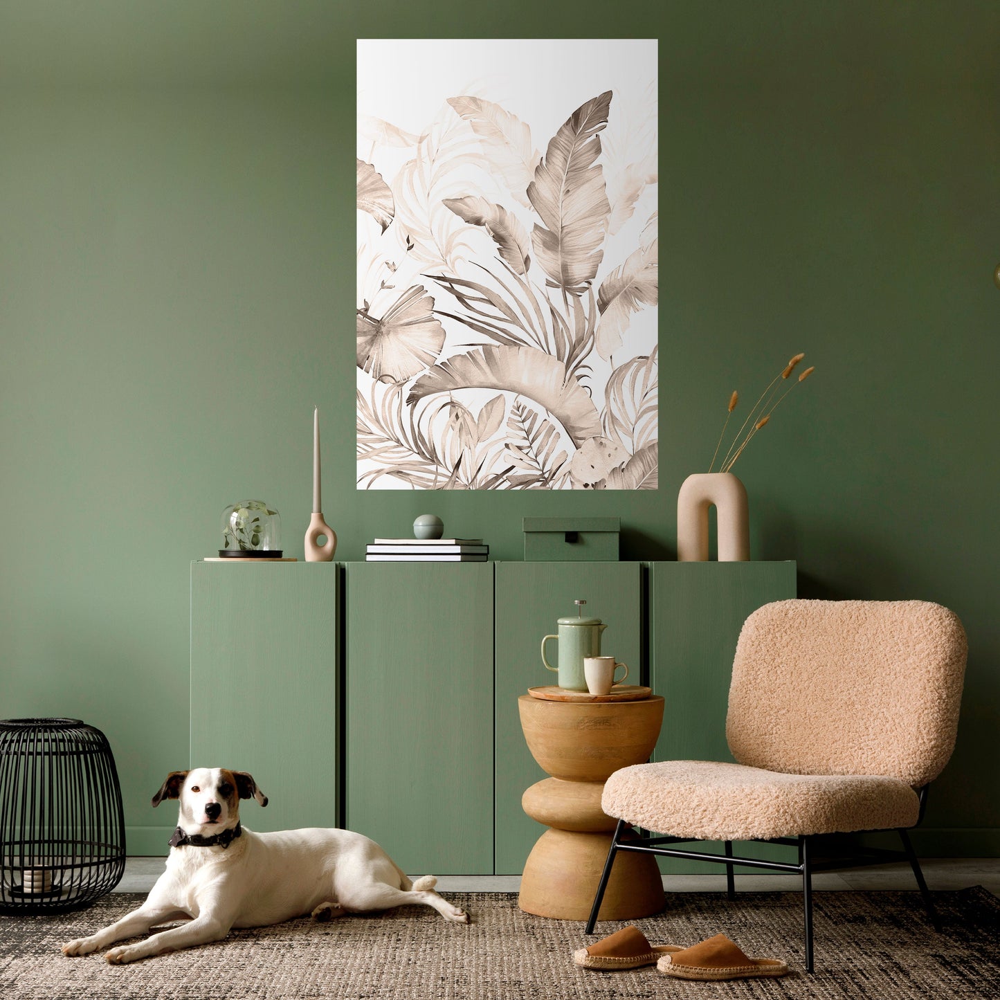 WILD TENDERNESS Poster verticale staccabile e attaccabile