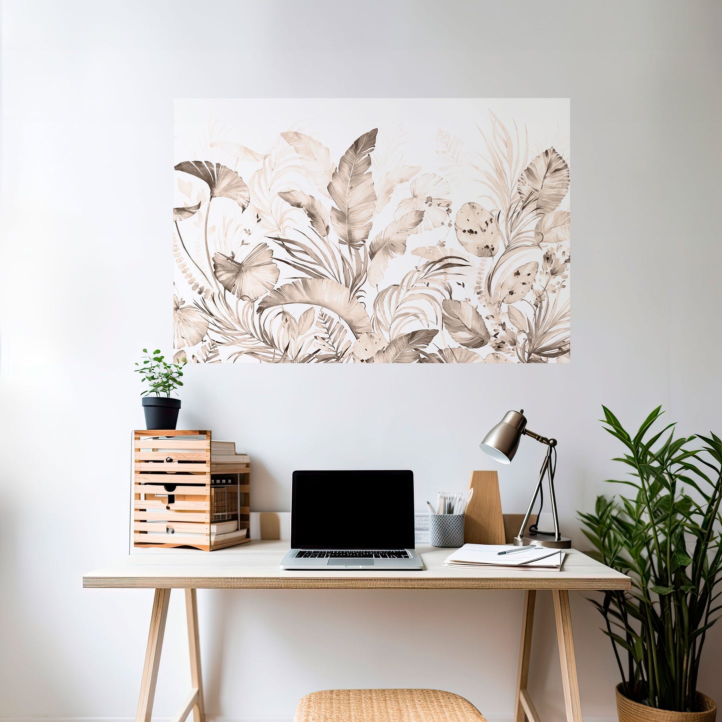 WILD TENDERNESS Poster orizzontale staccabile e attaccabile