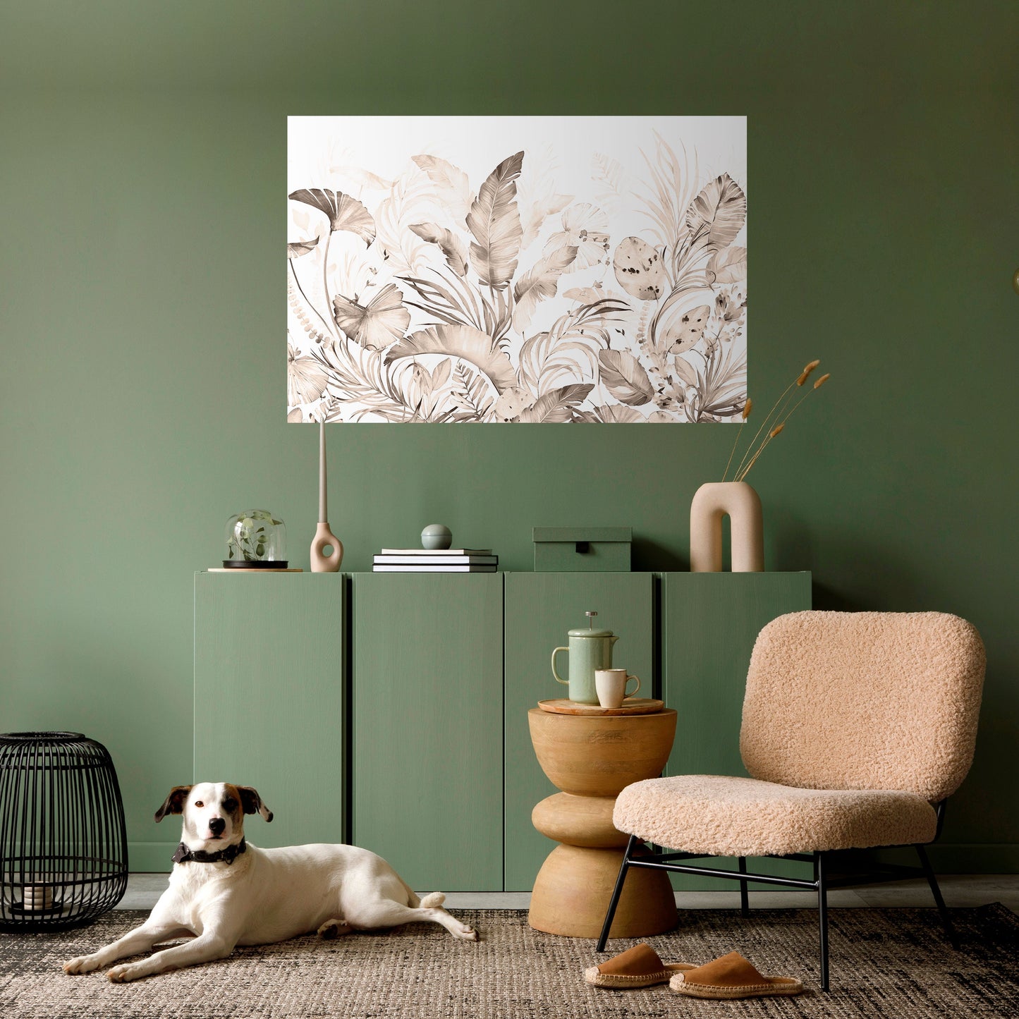 WILD TENDERNESS Poster orizzontale staccabile e attaccabile