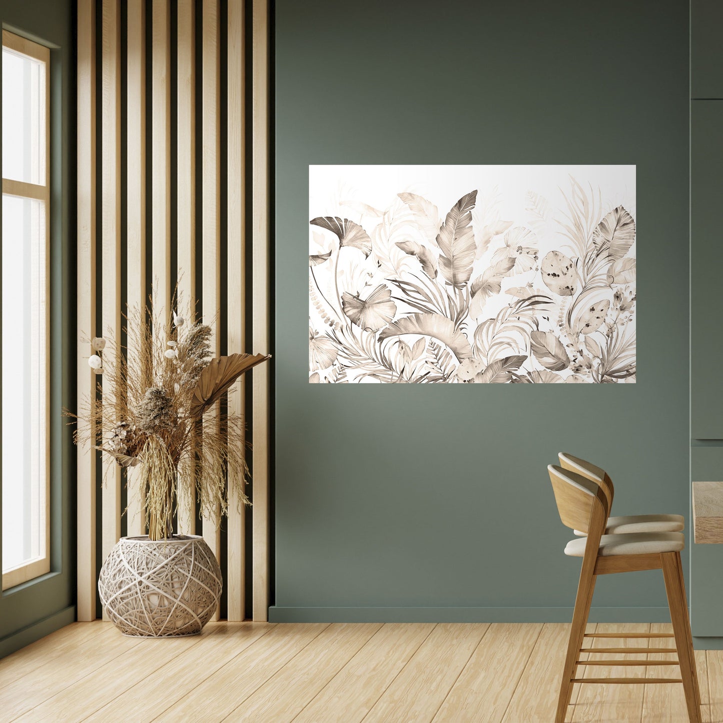 WILD TENDERNESS Poster orizzontale staccabile e attaccabile