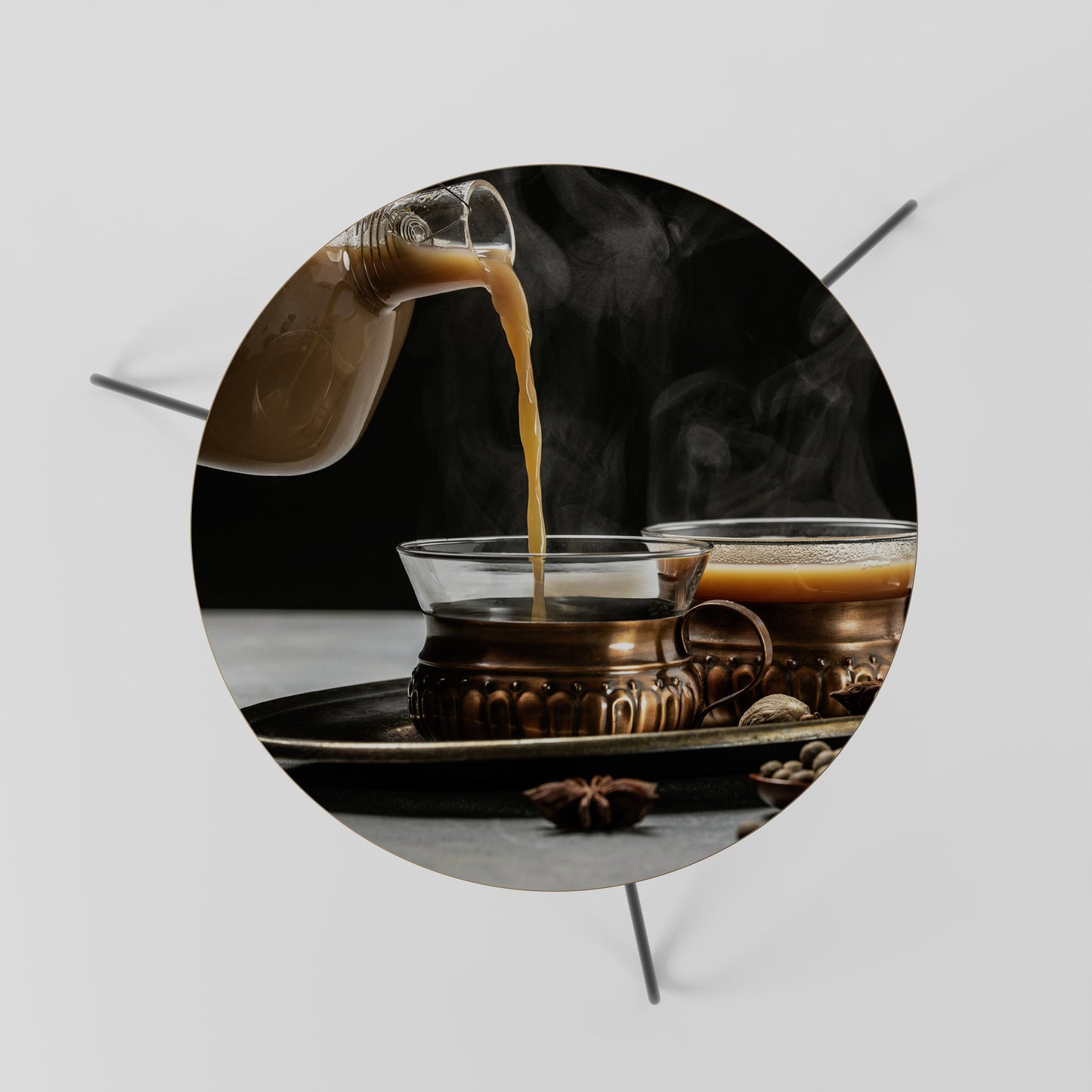 SORSI FUMANTI DI SERENITÀ Tavolino da caffè 60