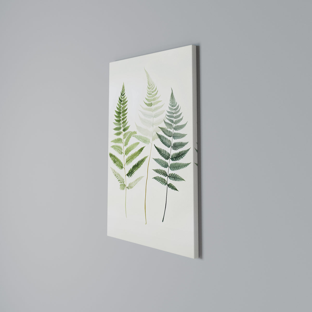 FERN MAJESTY Stampa su tela verticale