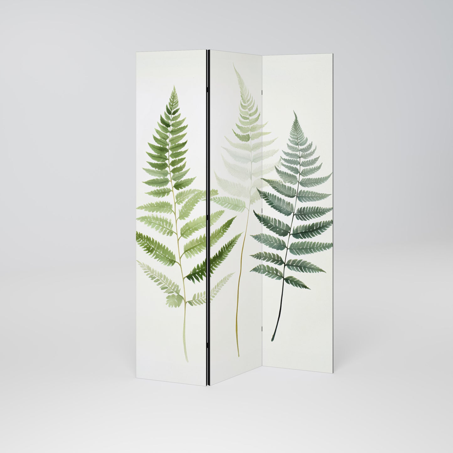 FERN MAJESTY - Divisorio decorativo per ambienti a 3 pannelli