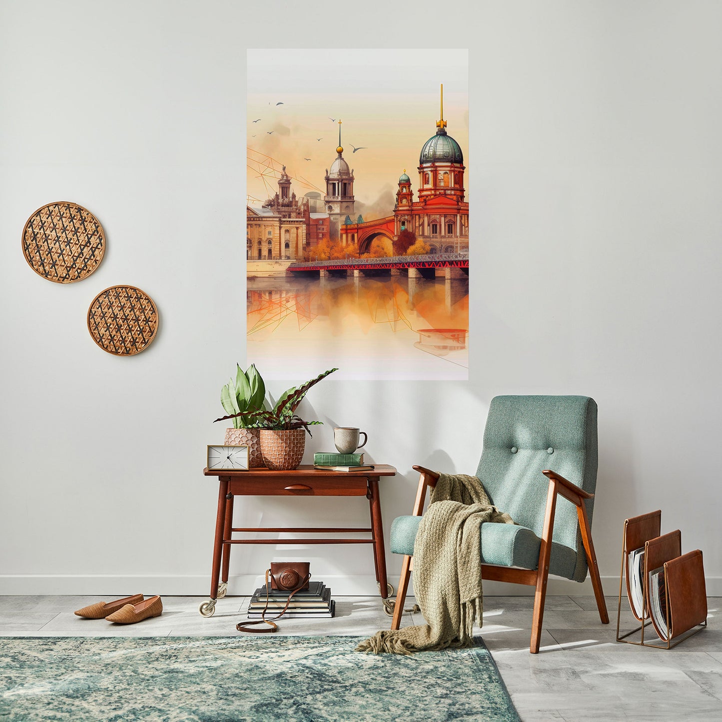 Poster verticale staccabile e attaccabile BERLIN SPIRIT