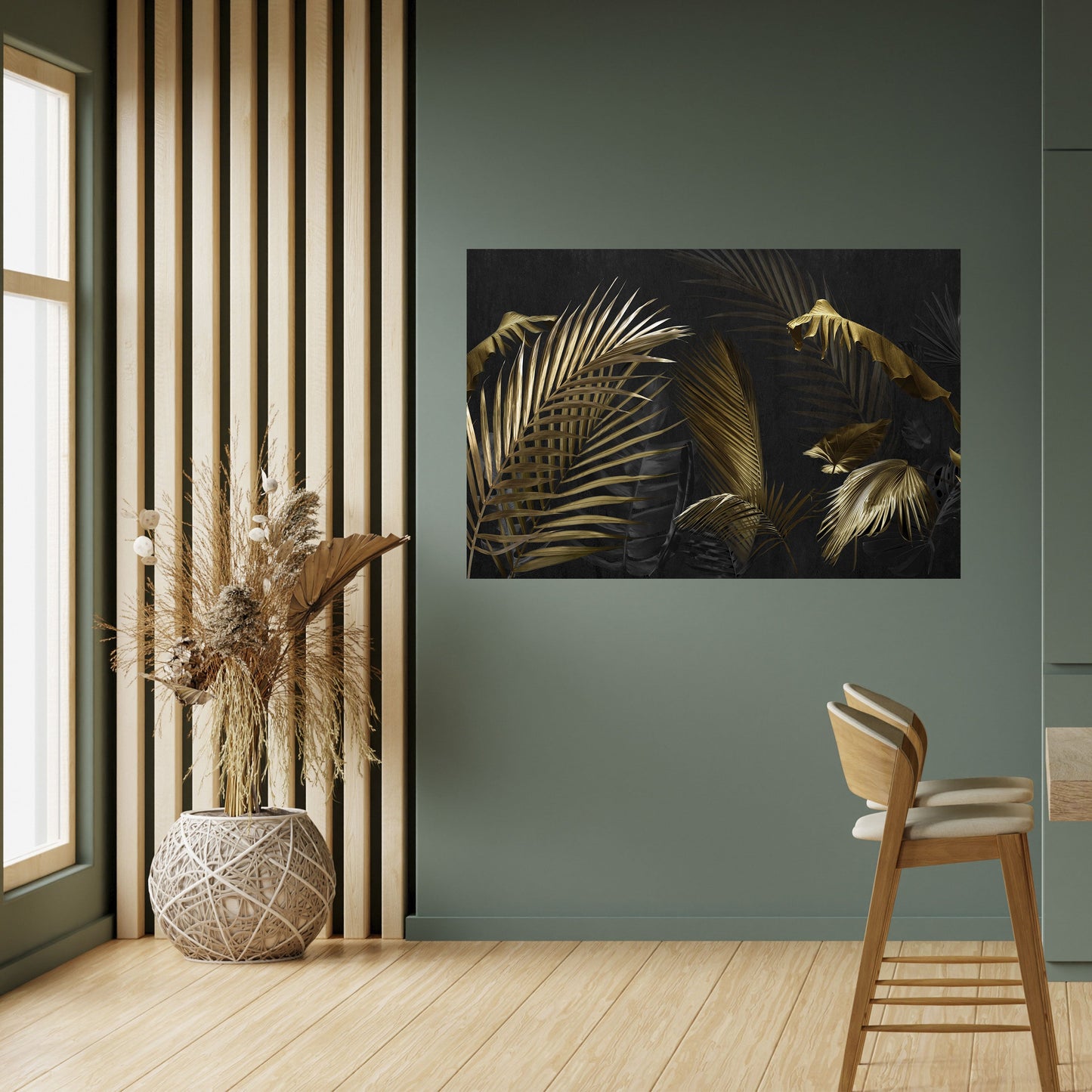 ELEGANZA NELL'OSCURITÀ Poster orizzontale staccabile e attaccabile