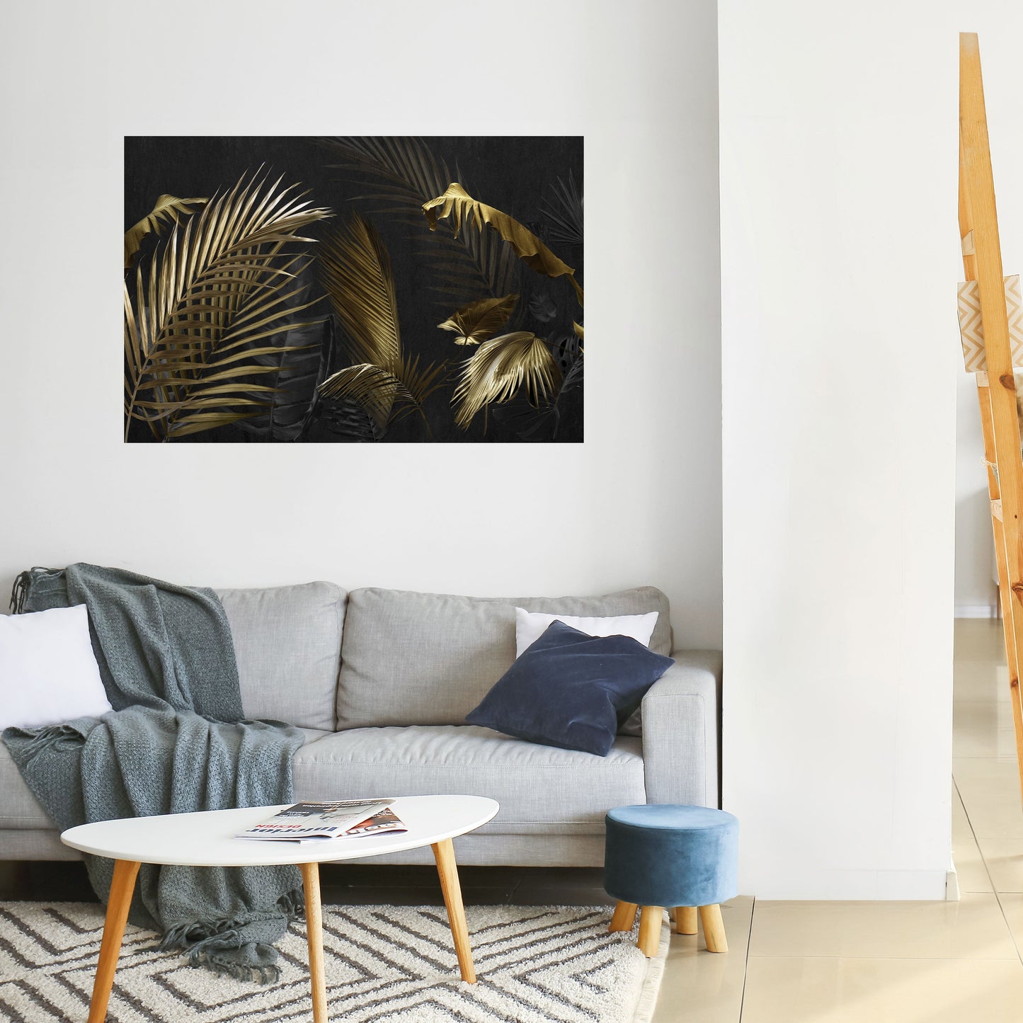 ELEGANZA NELL'OSCURITÀ Poster orizzontale staccabile e attaccabile