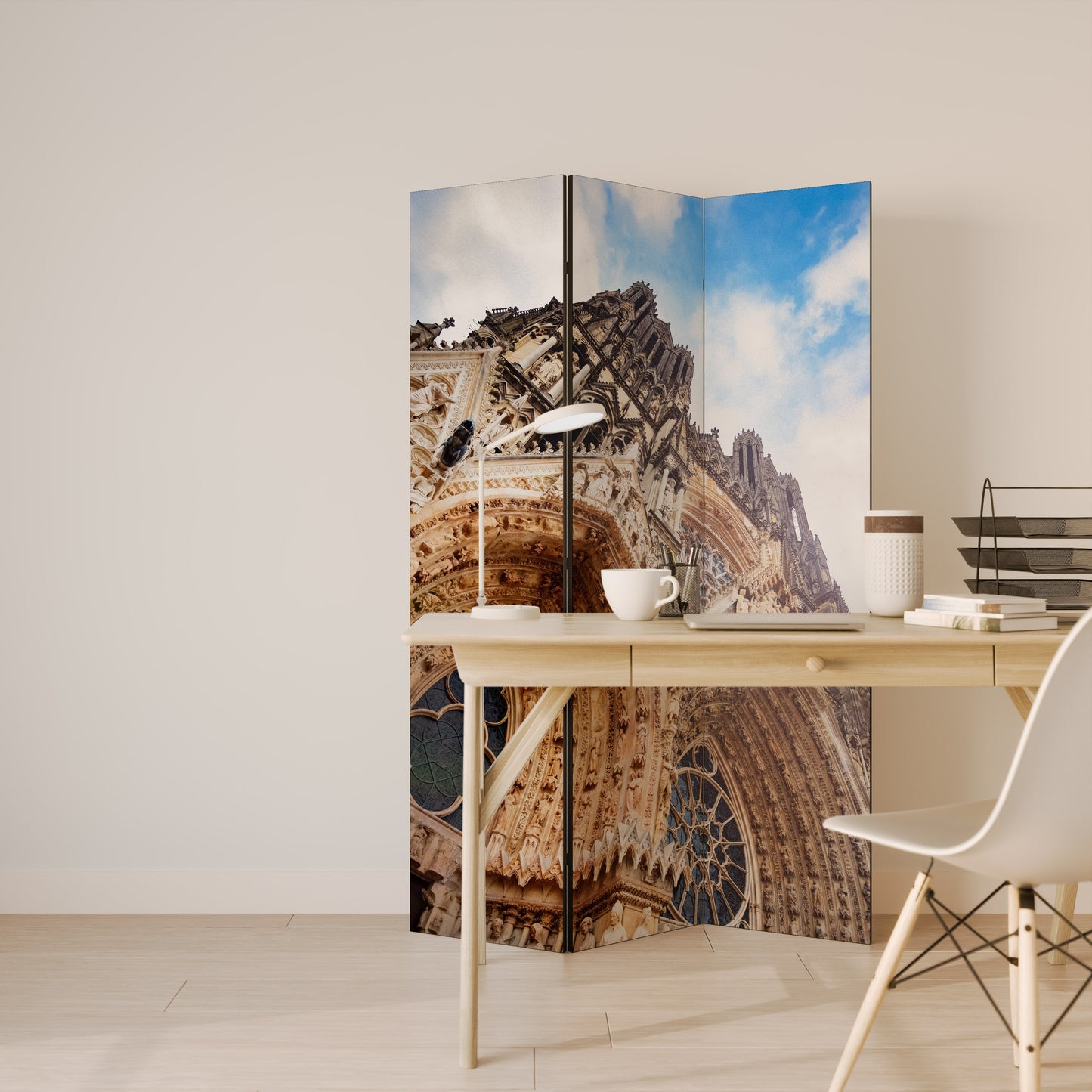 ANGOLI MISTICHI REVEALED Divisorio decorativo per ambienti a 3 pannelli