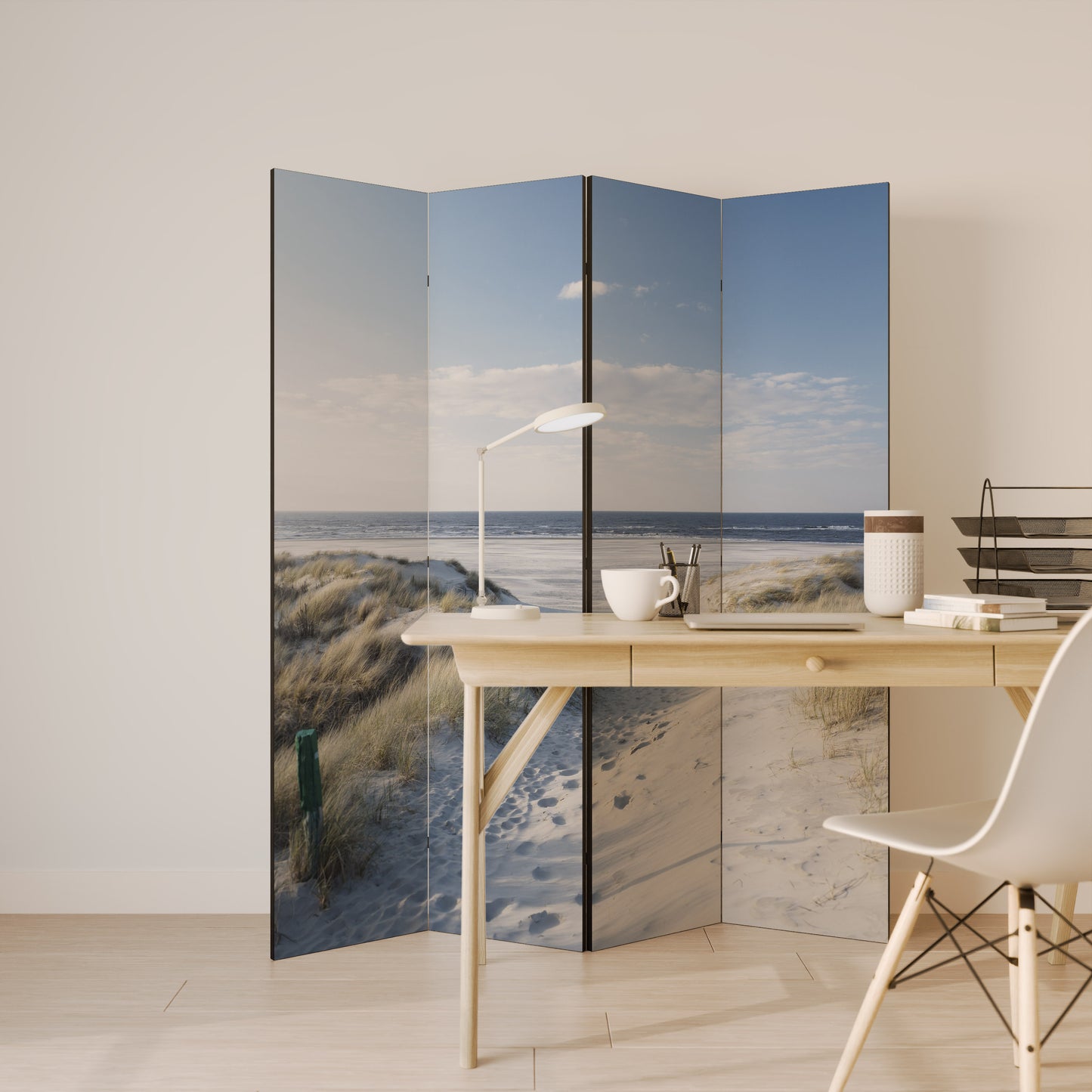 PARETE PARETE DECORATIVA A 4 PANNELLI SEASIDE DREAMING