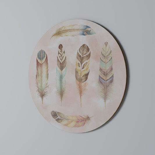 THE DELIQUESCE Round Wall Art