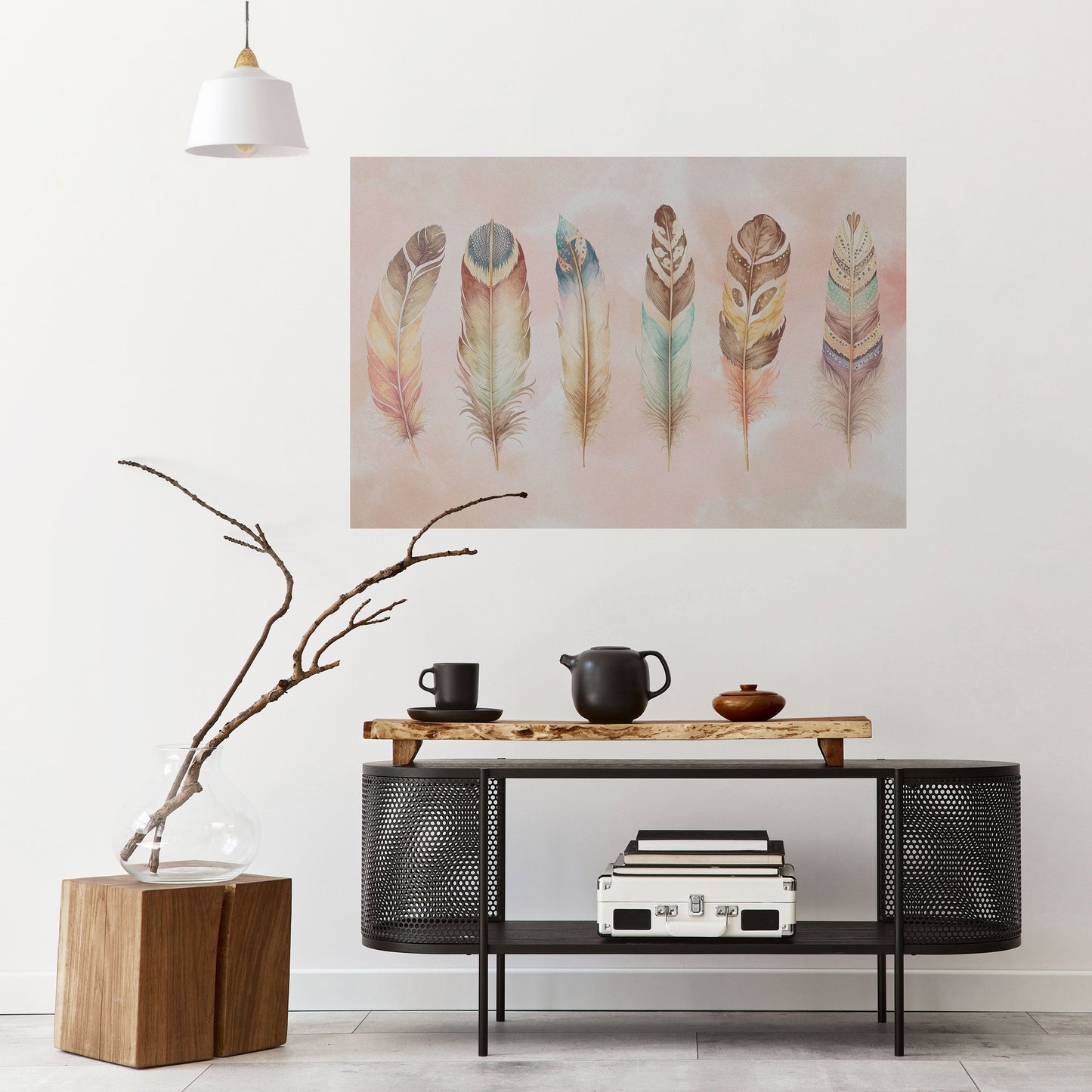 Poster orizzontale staccabile e attaccabile THE DELIQUESCE