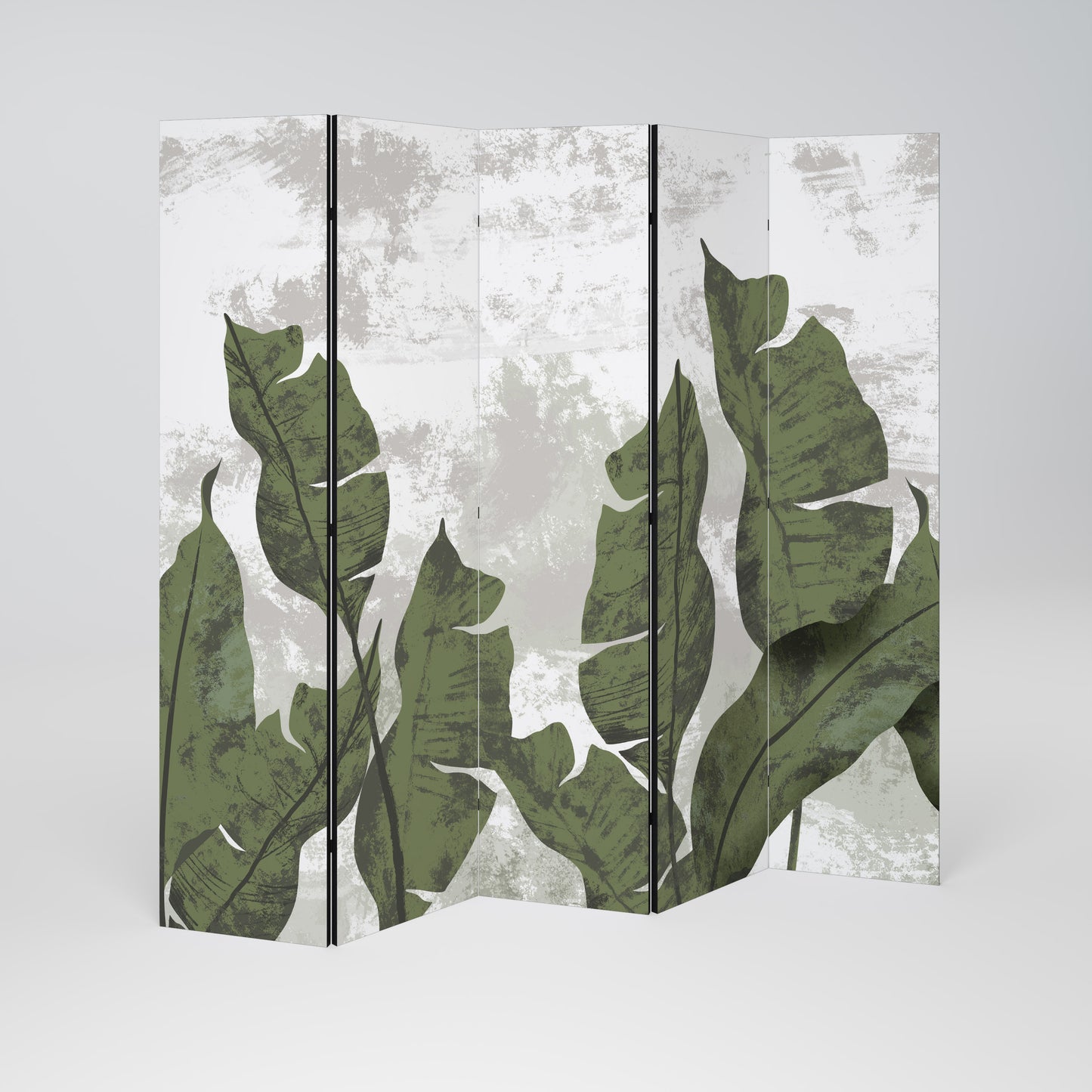 LEAF ECHO Divisorio decorativo per ambienti a 5 pannelli