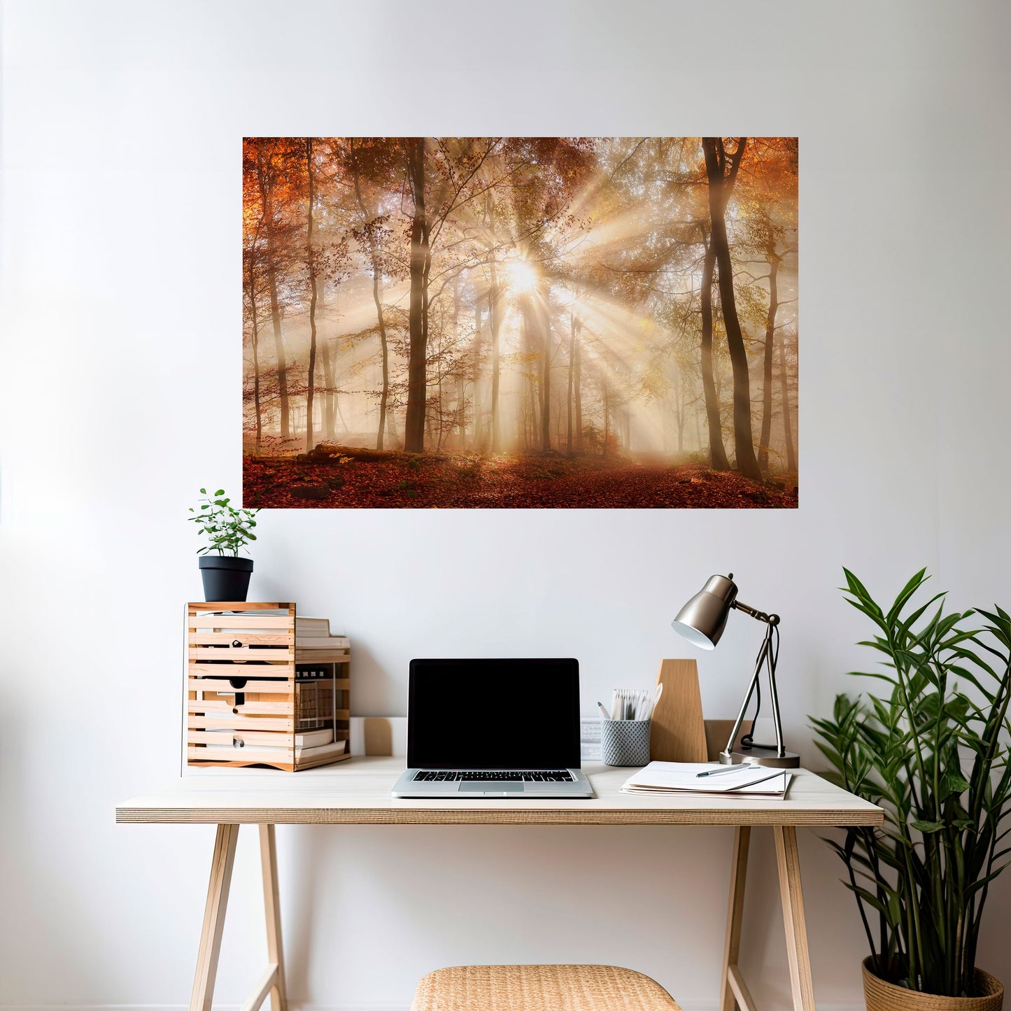 Poster orizzontale staccabile e attaccabile SUSSURRI D'AUTUNNO