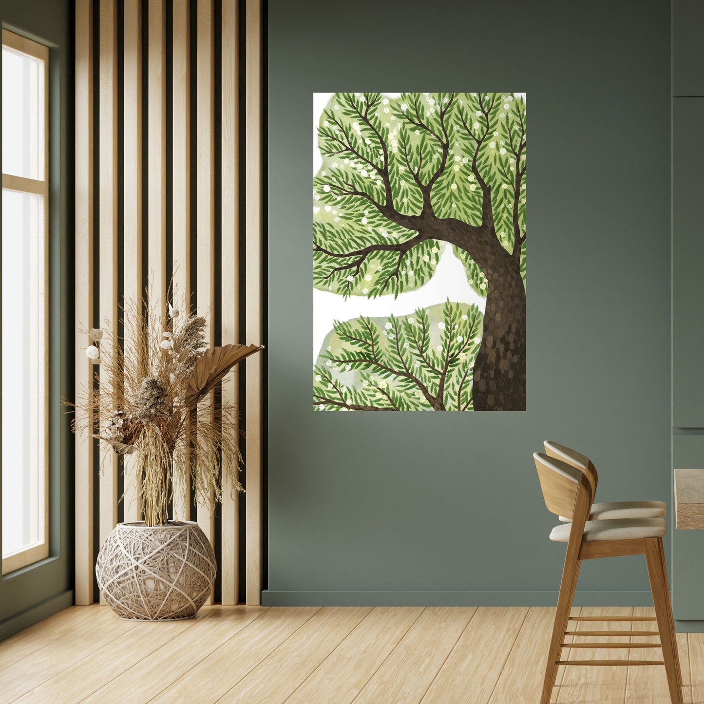 Poster verticale staccabile e attaccabile WILDERNESS DASH
