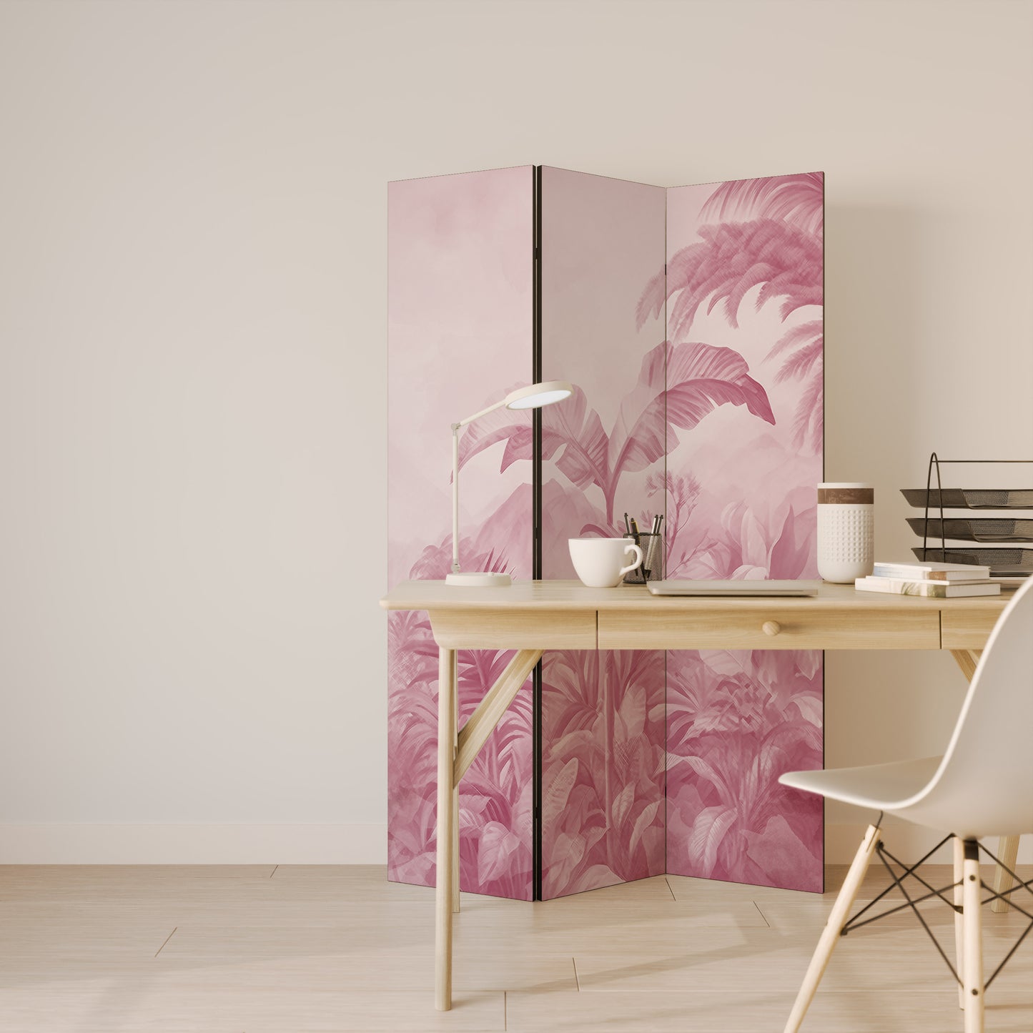 SWEET TROPICS Divisorio decorativo per ambienti a 3 pannelli