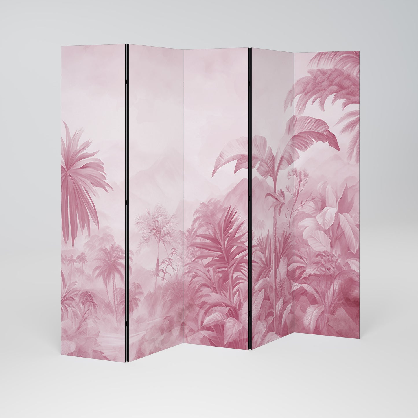 SWEET TROPICS Divisorio decorativo per ambienti a 5 pannelli