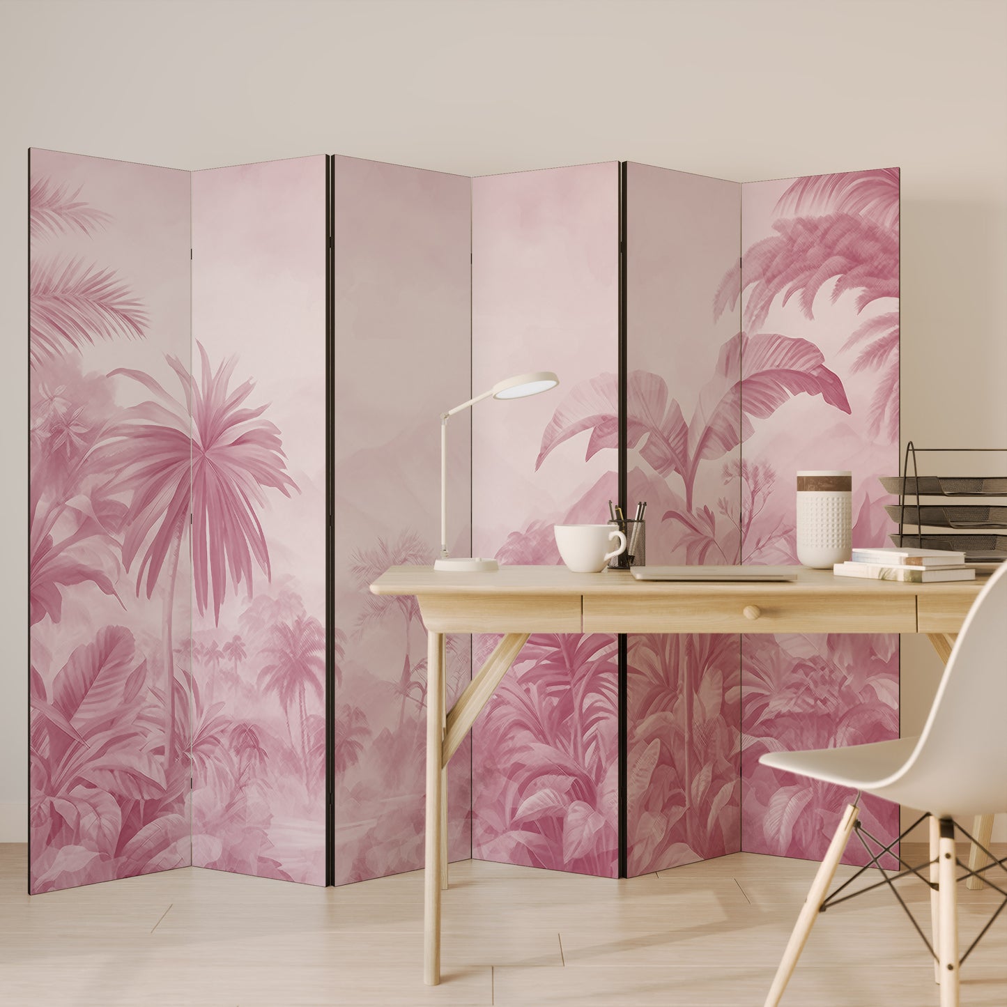 SWEET TROPICS Divisorio decorativo per ambienti a 6 pannelli