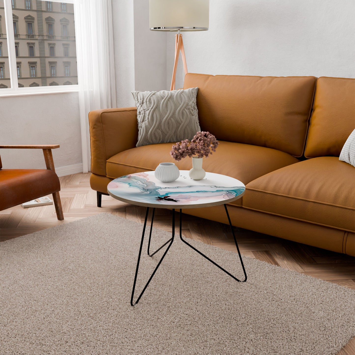 Tavolino da caffè grande VELVET CROSSING