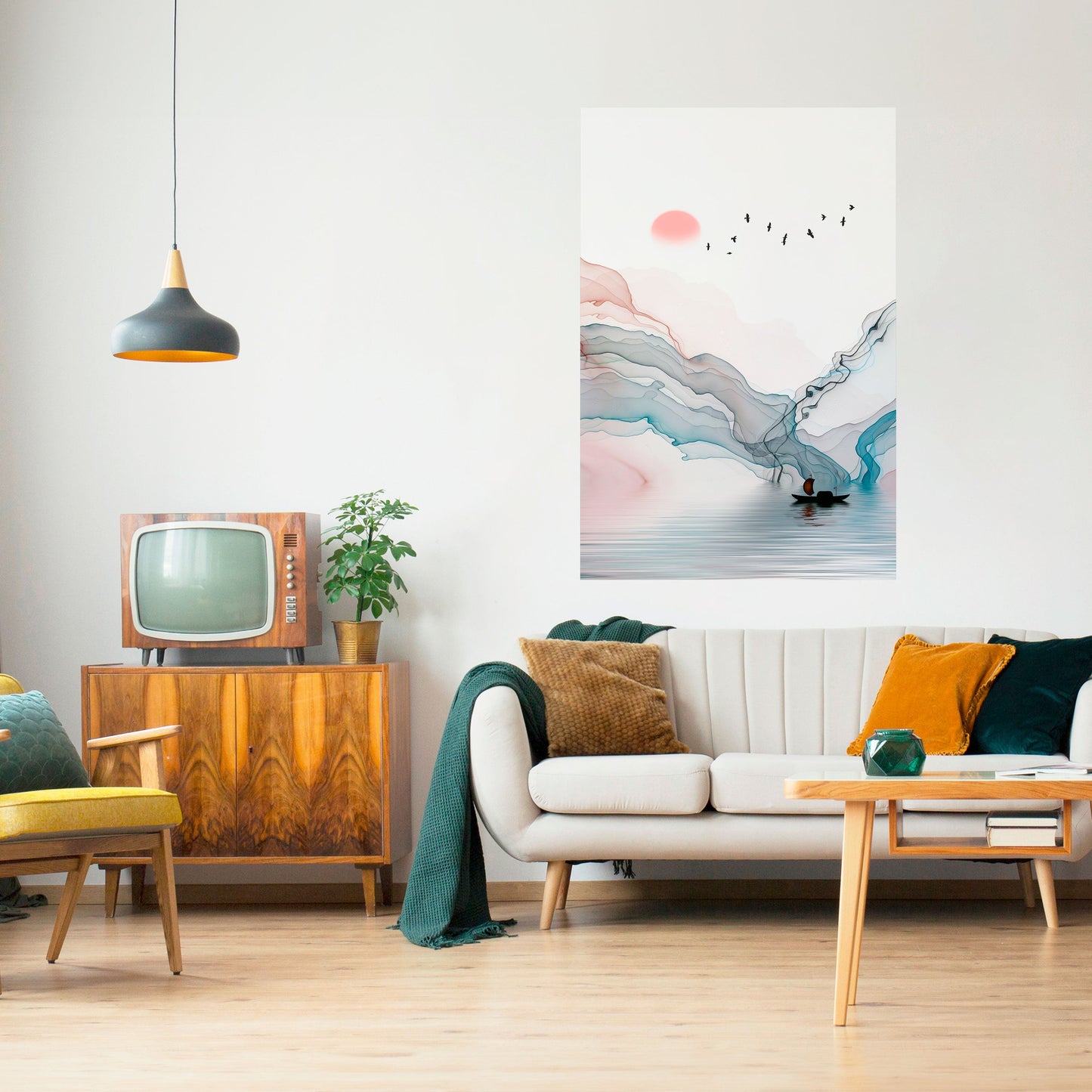 Poster verticale staccabile e attaccabile VELVET CROSSING