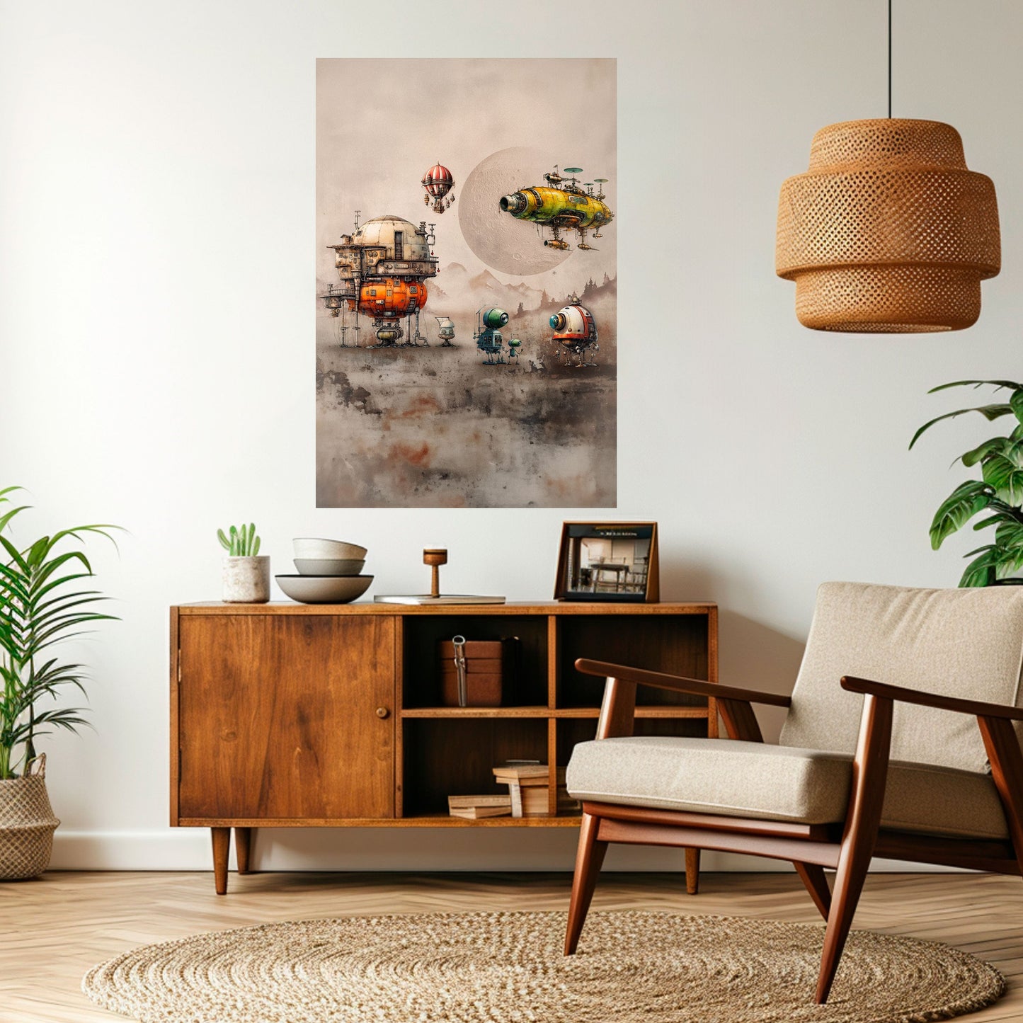 MACHINARIUM MACHINES Poster verticale staccabile e attaccabile
