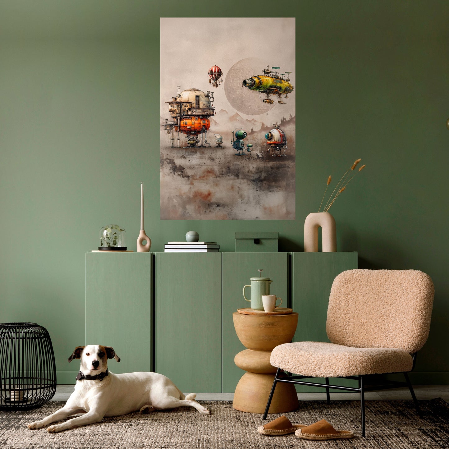 MACHINARIUM MACHINES Poster verticale staccabile e attaccabile