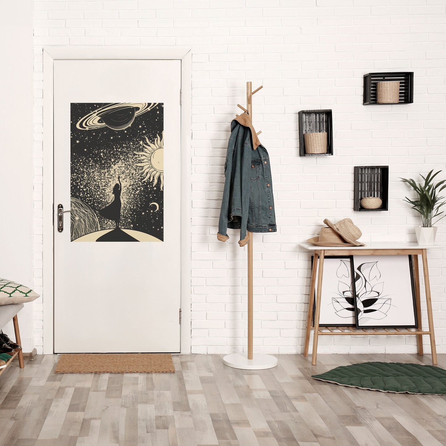 Poster verticale staccabile e attaccabile MYSTIC UNIVERSE