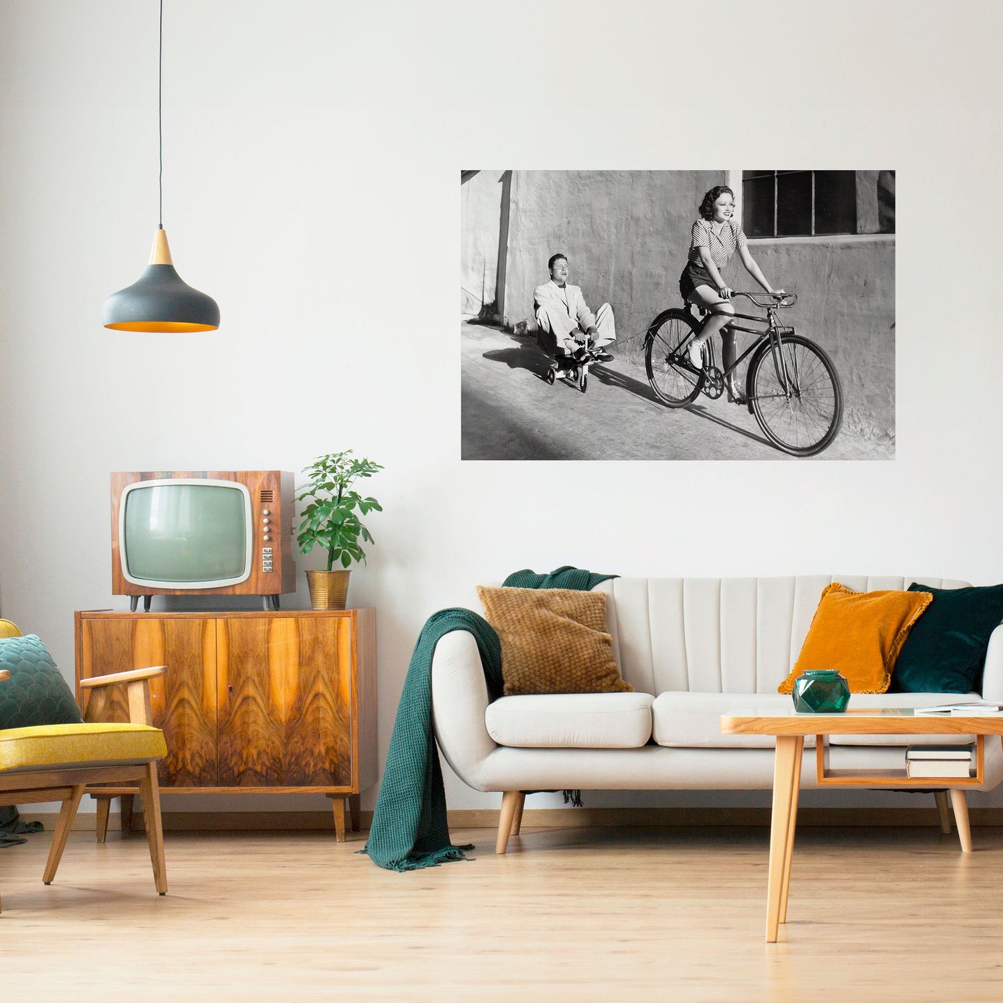 HAPPY JOURNEY Poster orizzontale staccabile e attaccabile